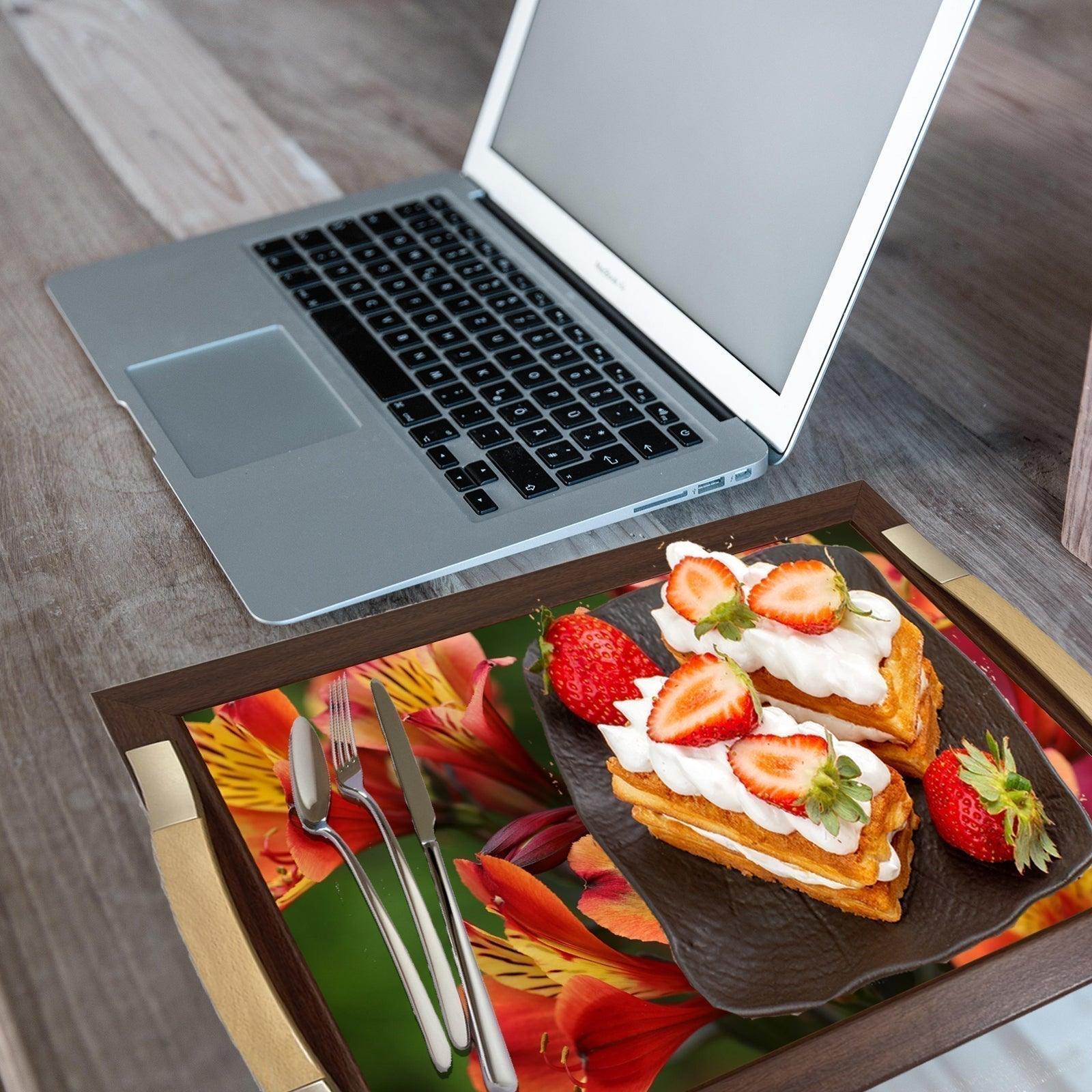 60103 Flying Scotsman Steam Train Serving Tray - 0903 - Cushioned Lap Trays by Yoosh