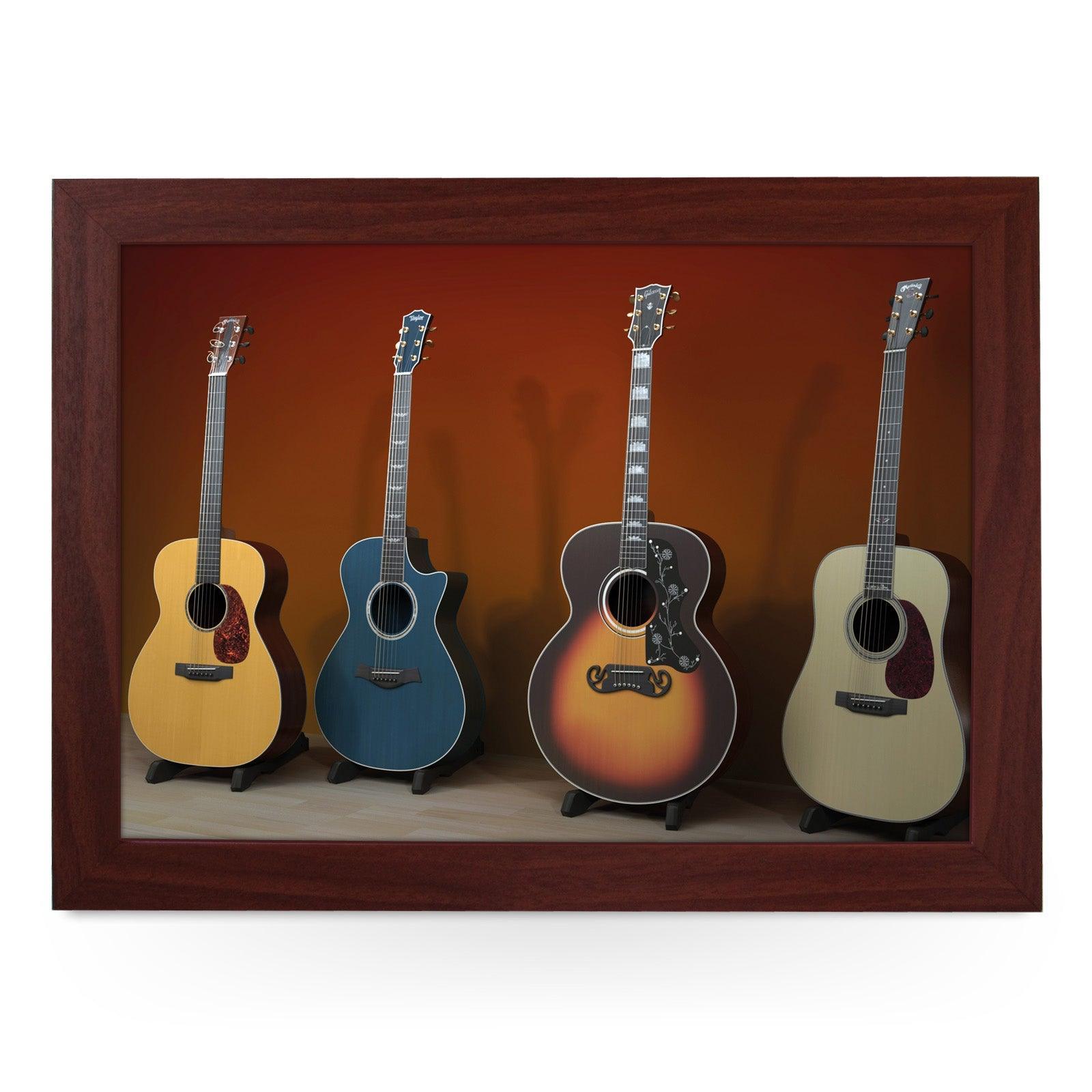 Acoustic Guitars Framed Print - FP381 - Yoosh
