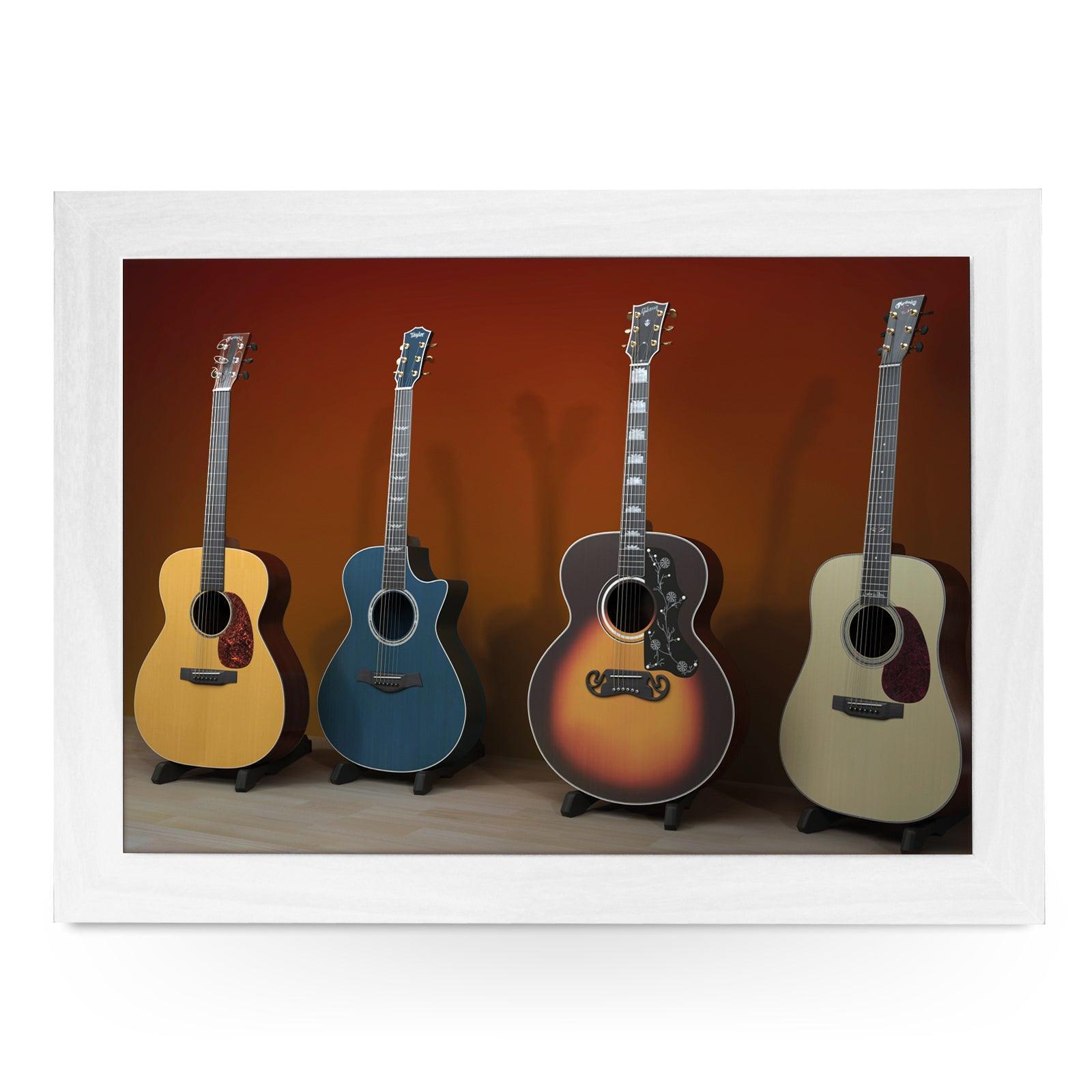 Acoustic Guitars Framed Print - FP381 - Yoosh