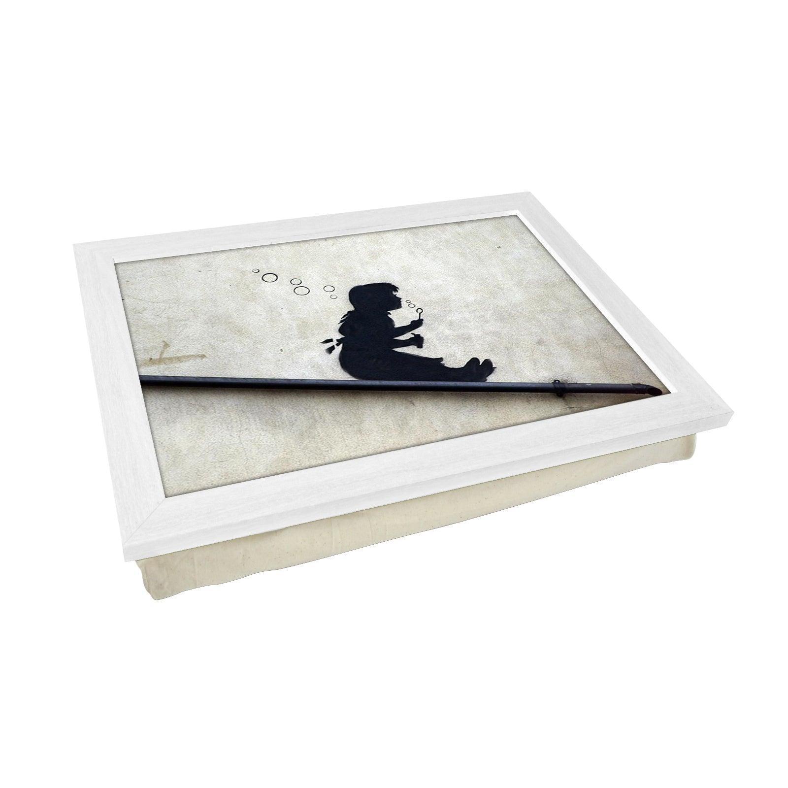 Banksy Bubble Girl Lap Tray - L0469 Personalised Lap Trays