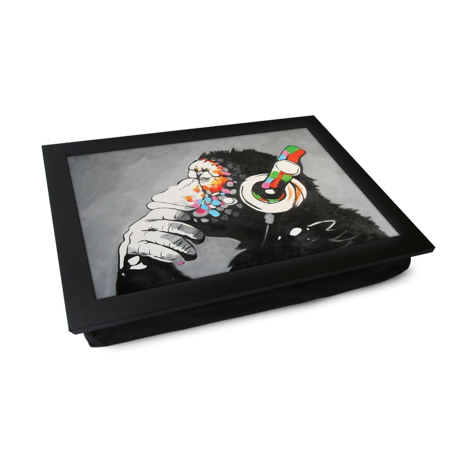Banksy DJ Monkey Lap Tray - L466 Personalised Lap Trays