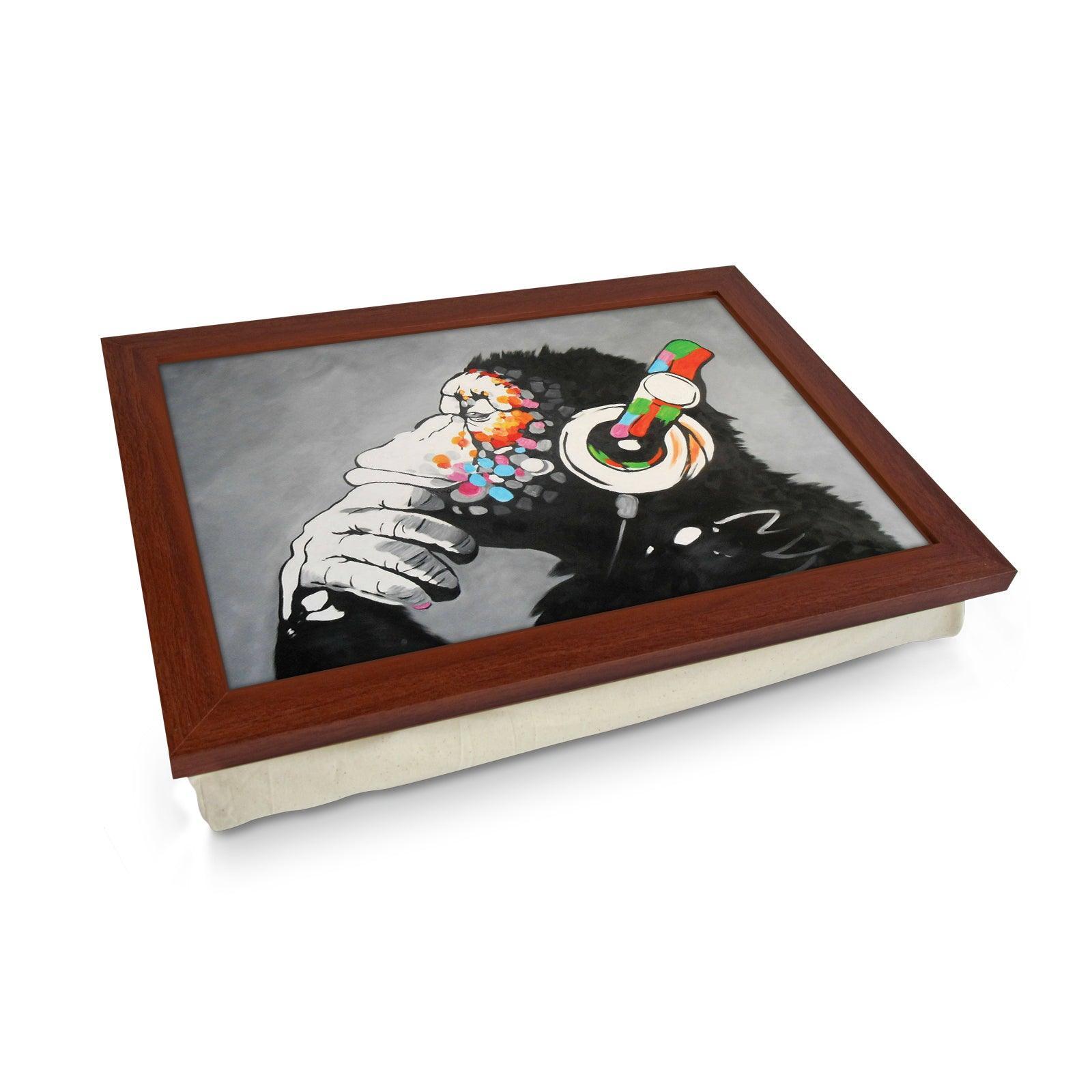 Banksy DJ Monkey Lap Tray - L466 Personalised Lap Trays