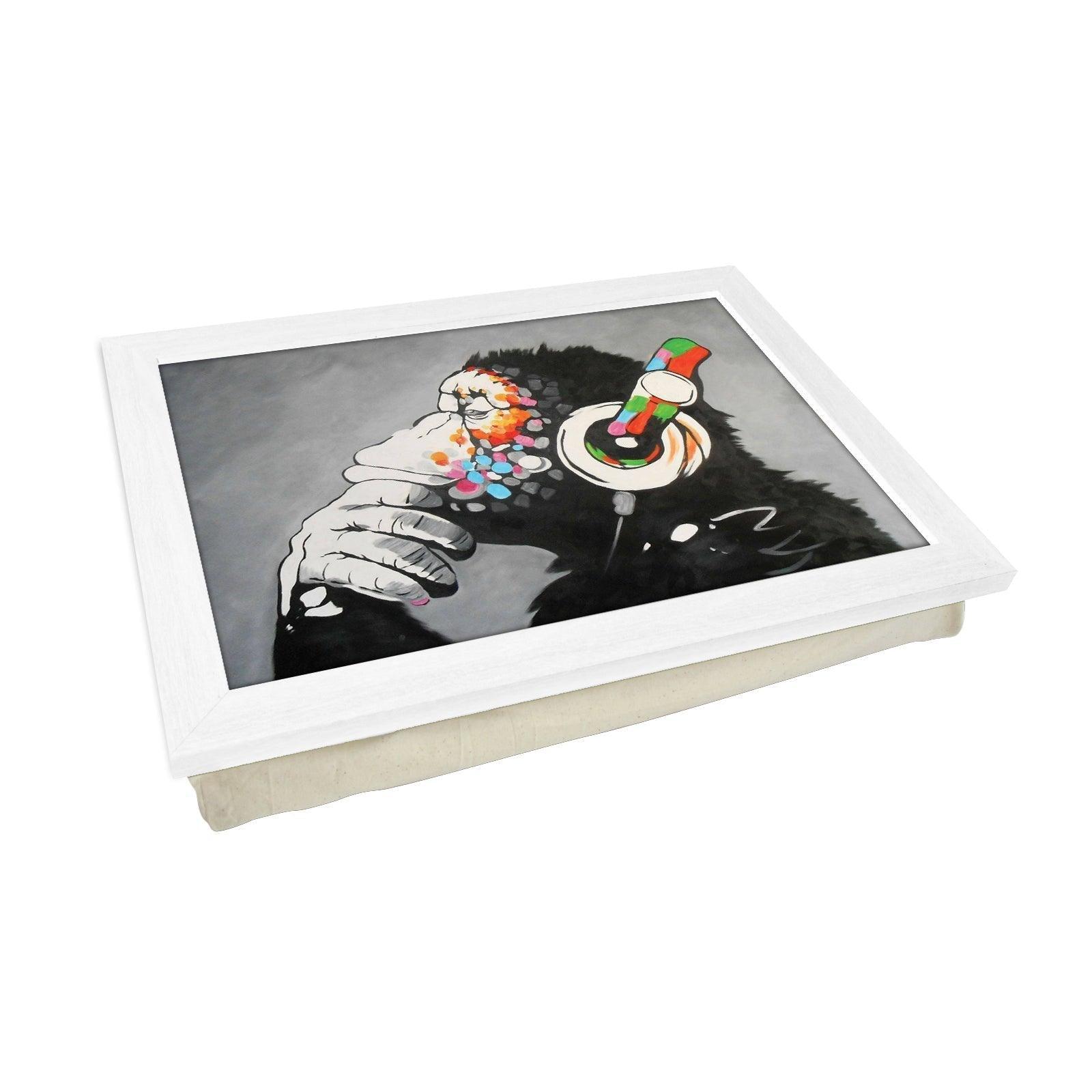 Banksy DJ Monkey Lap Tray - L466 Personalised Lap Trays