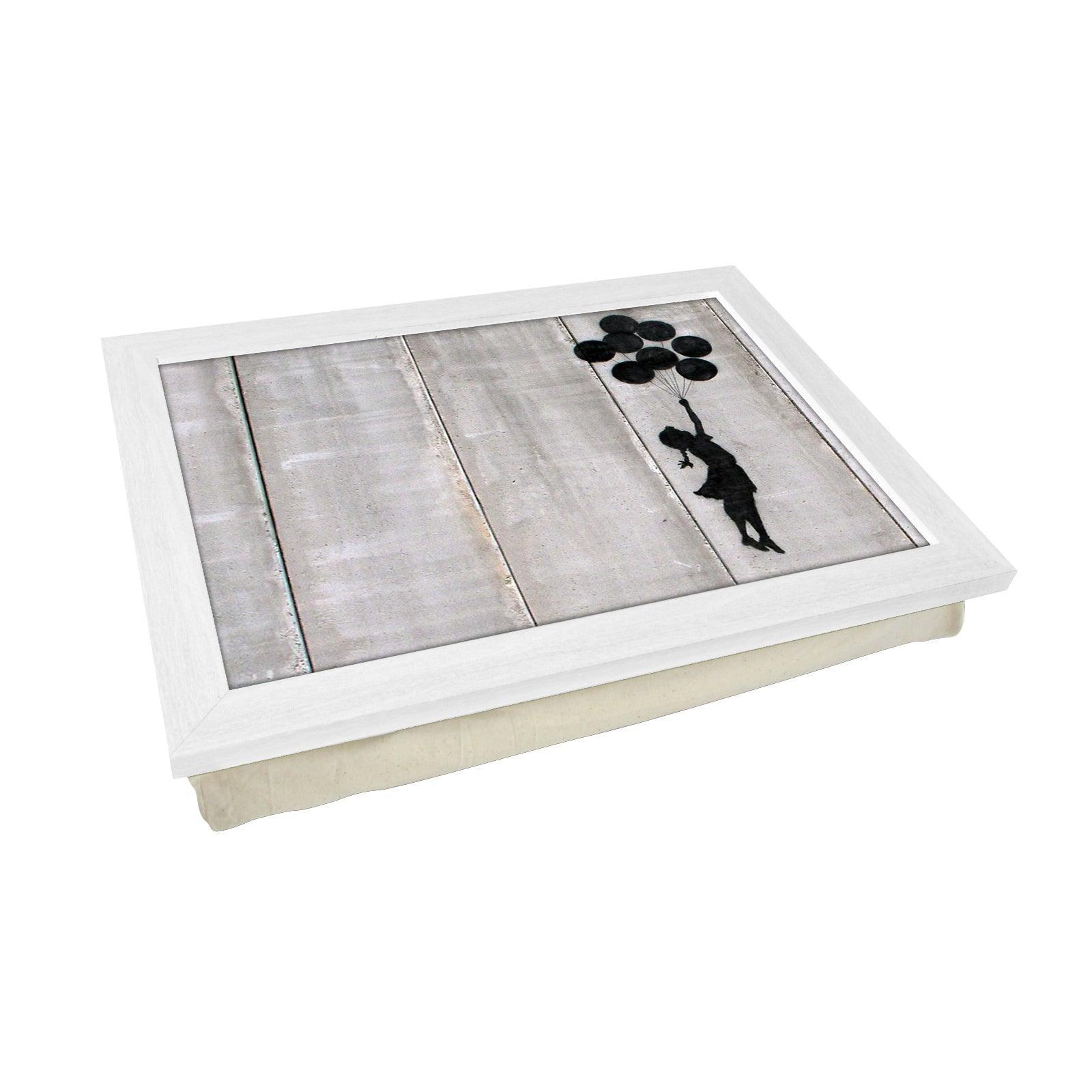 Banksy Flying Balloon Girl Lap Tray - L0470 Personalised Lap Trays
