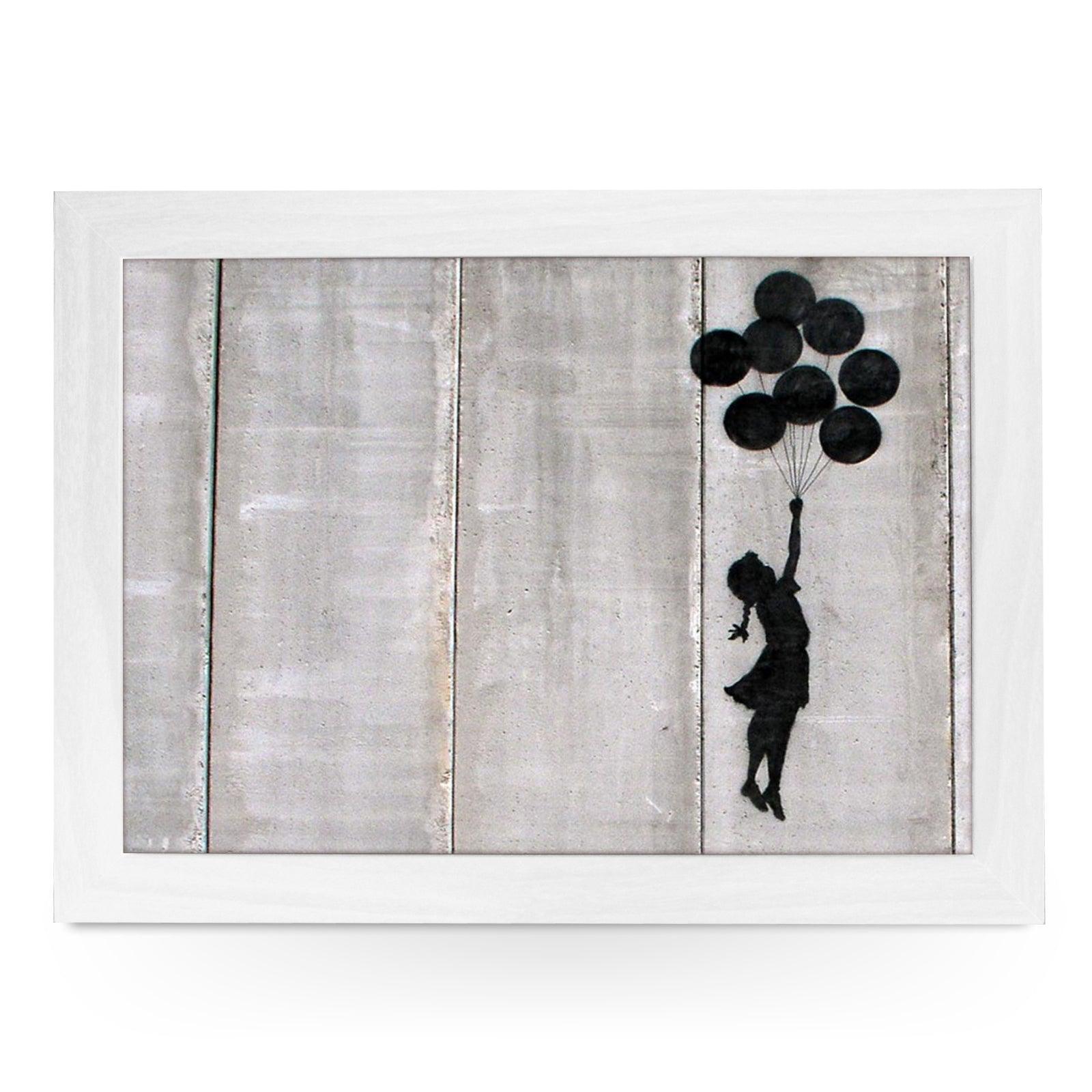 Banksy Flying Balloon Girl Lap Tray - L0470 Personalised Lap Trays