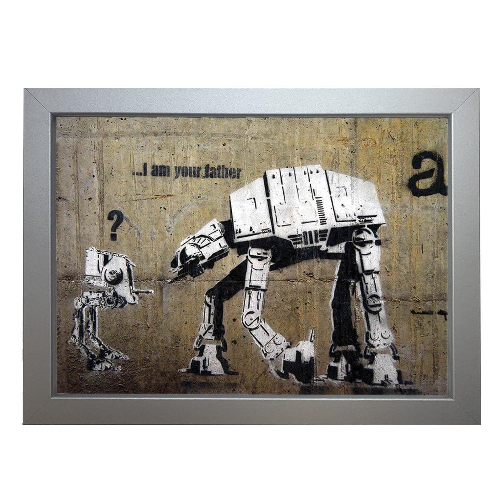 Banksy I Am Your Father Framed Print - FP472 - Yoosh