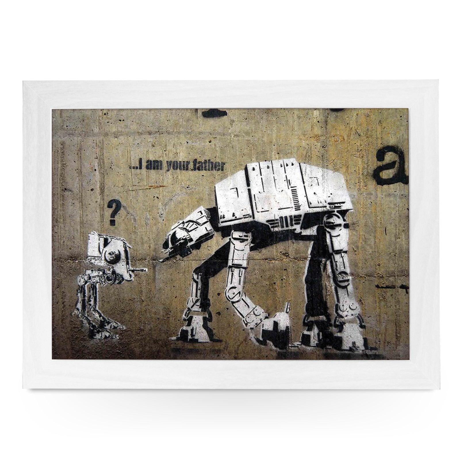 Banksy I Am Your Father Framed Print - FP472 - Yoosh