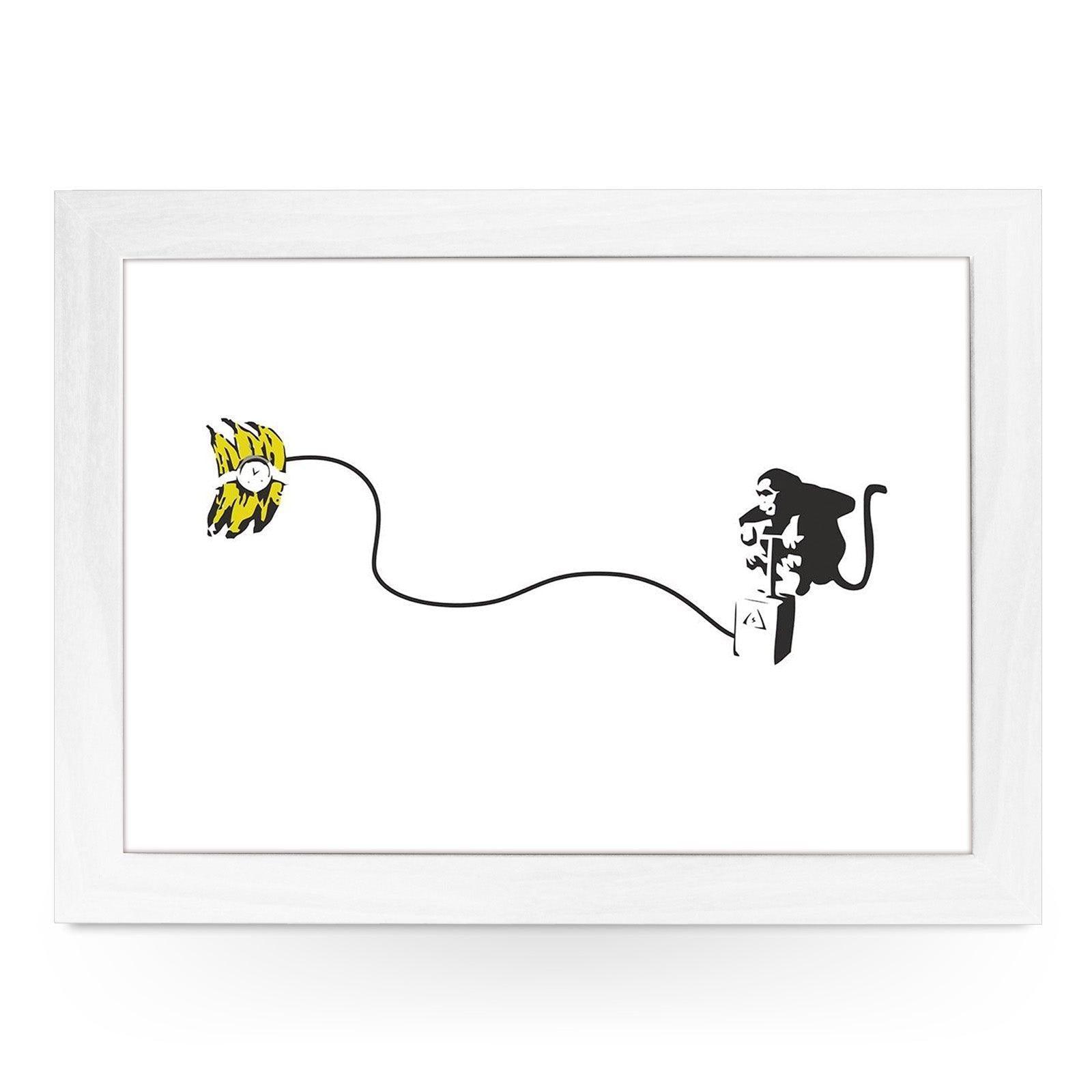 Banksy Monkey Bomb Lap Tray - L893 Personalised Lap Trays