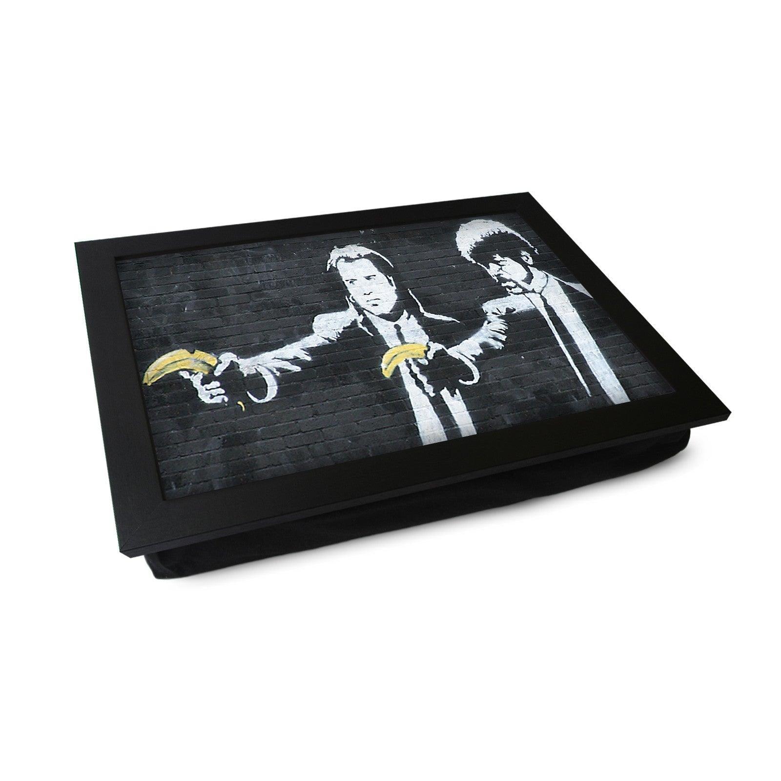 Banksy Pulp Fiction Bananas Lap Tray - L0473 Personalised Lap Trays