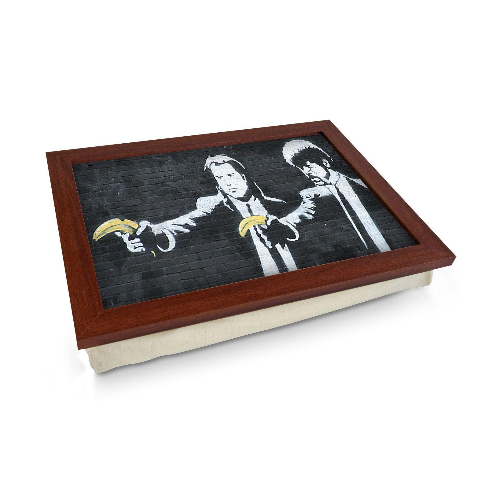 Banksy Pulp Fiction Bananas Lap Tray - L0473 Personalised Lap Trays