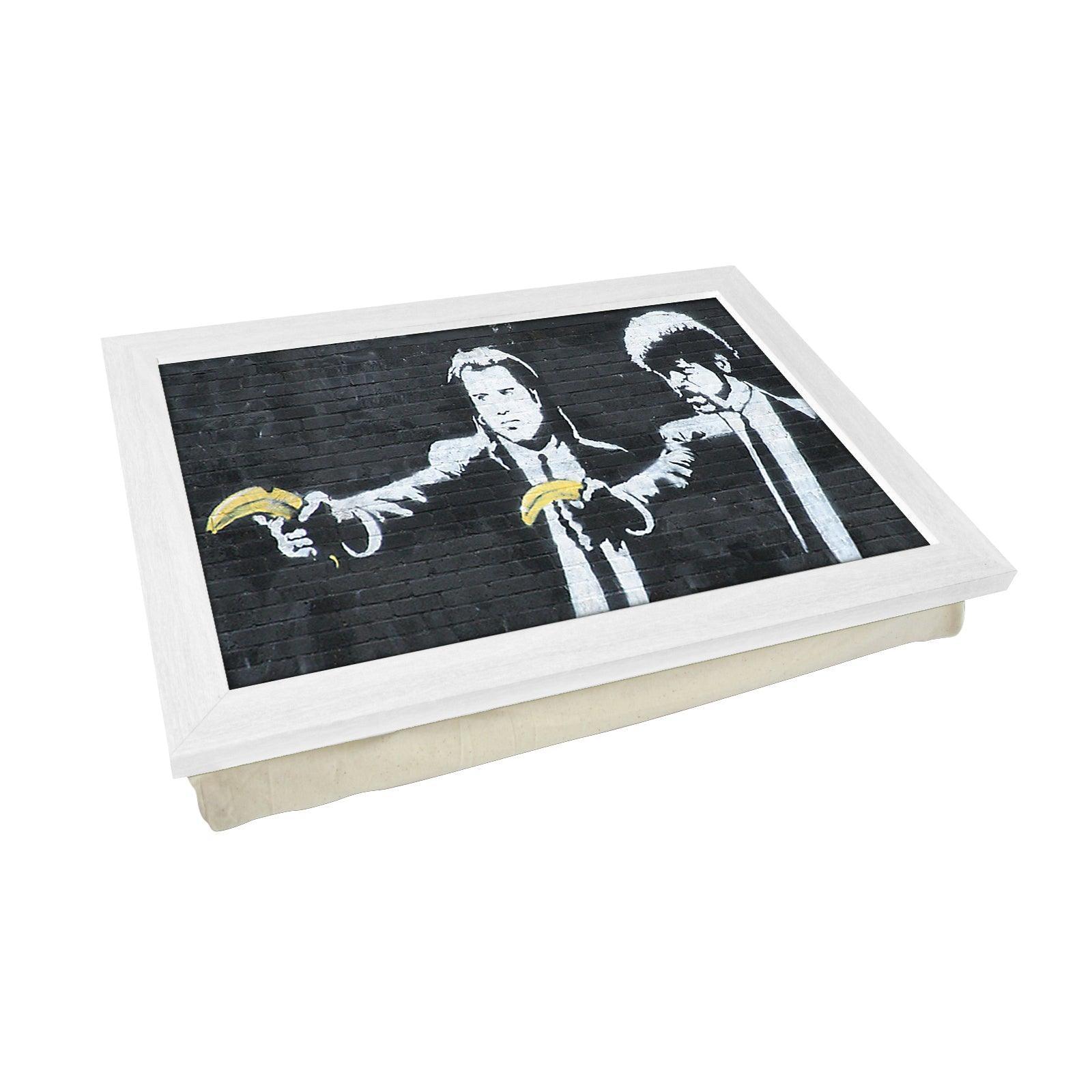 Banksy Pulp Fiction Bananas Lap Tray - L0473 Personalised Lap Trays