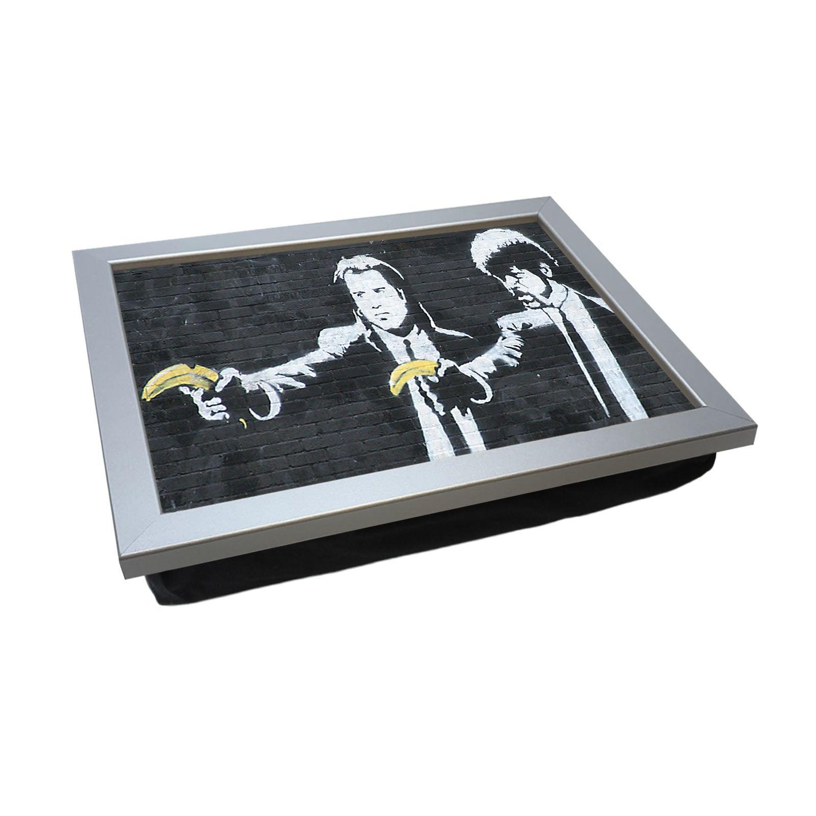 Banksy Pulp Fiction Bananas Lap Tray - L0473 - Yoosh