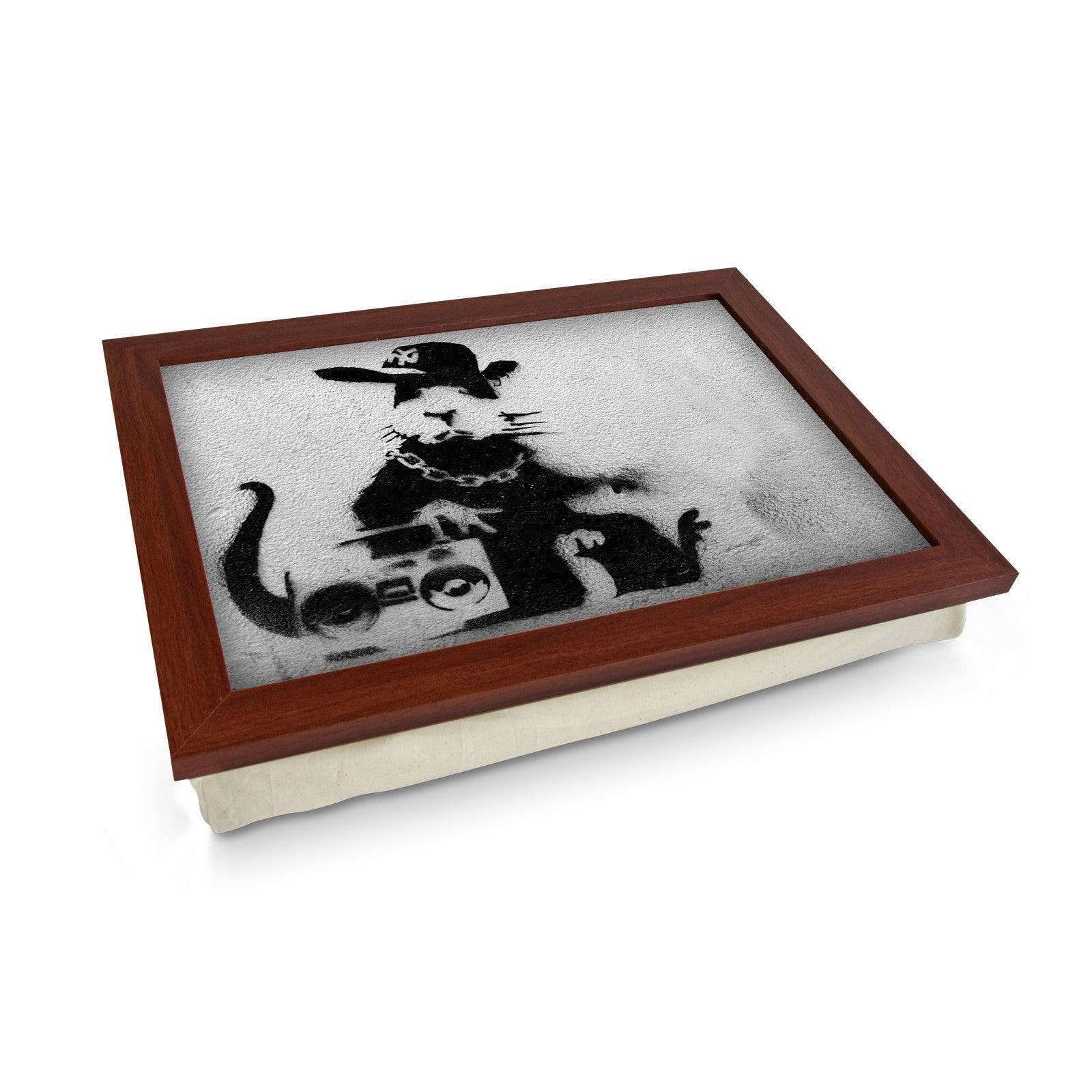 Banksy Rapper Rat Lap Tray - L0474 Personalised Lap Trays