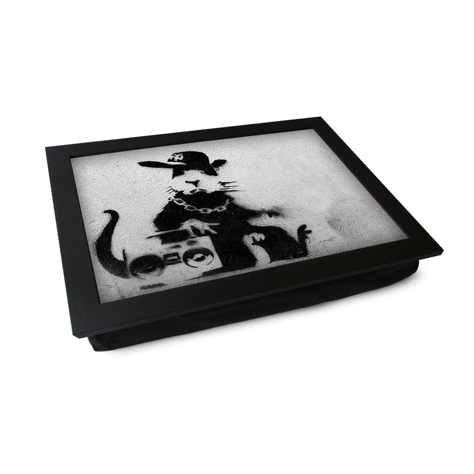 Banksy Rapper Rat Lap Tray - L0474 Personalised Lap Trays