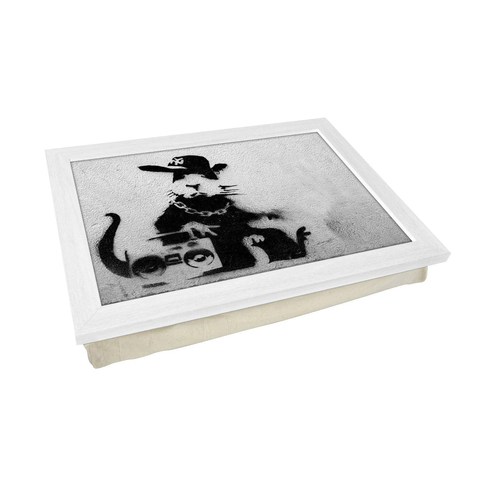 Banksy Rapper Rat Lap Tray - L0474 Personalised Lap Trays