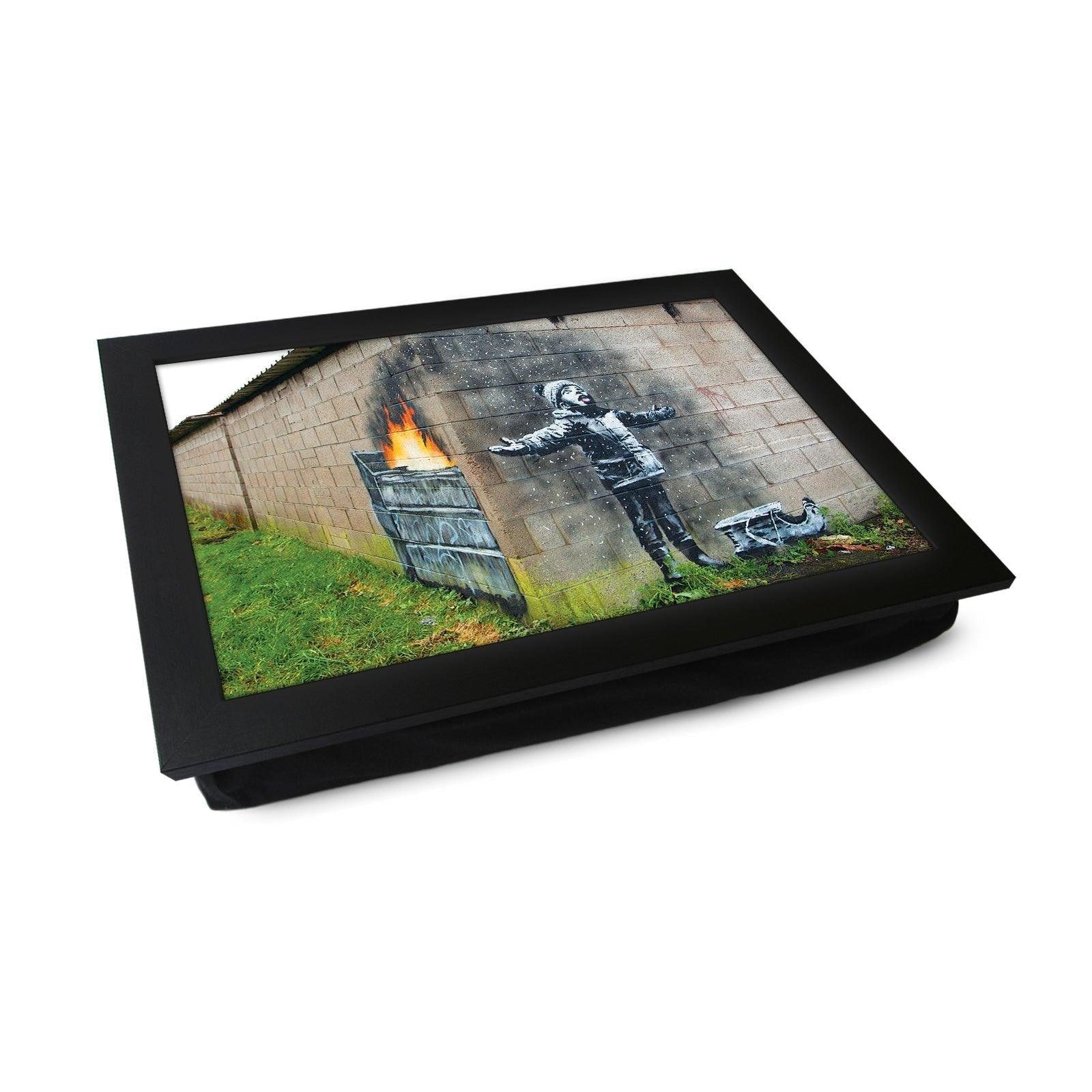 Banksy Season Greetings Lap Tray - L0760 Personalised Lap Trays