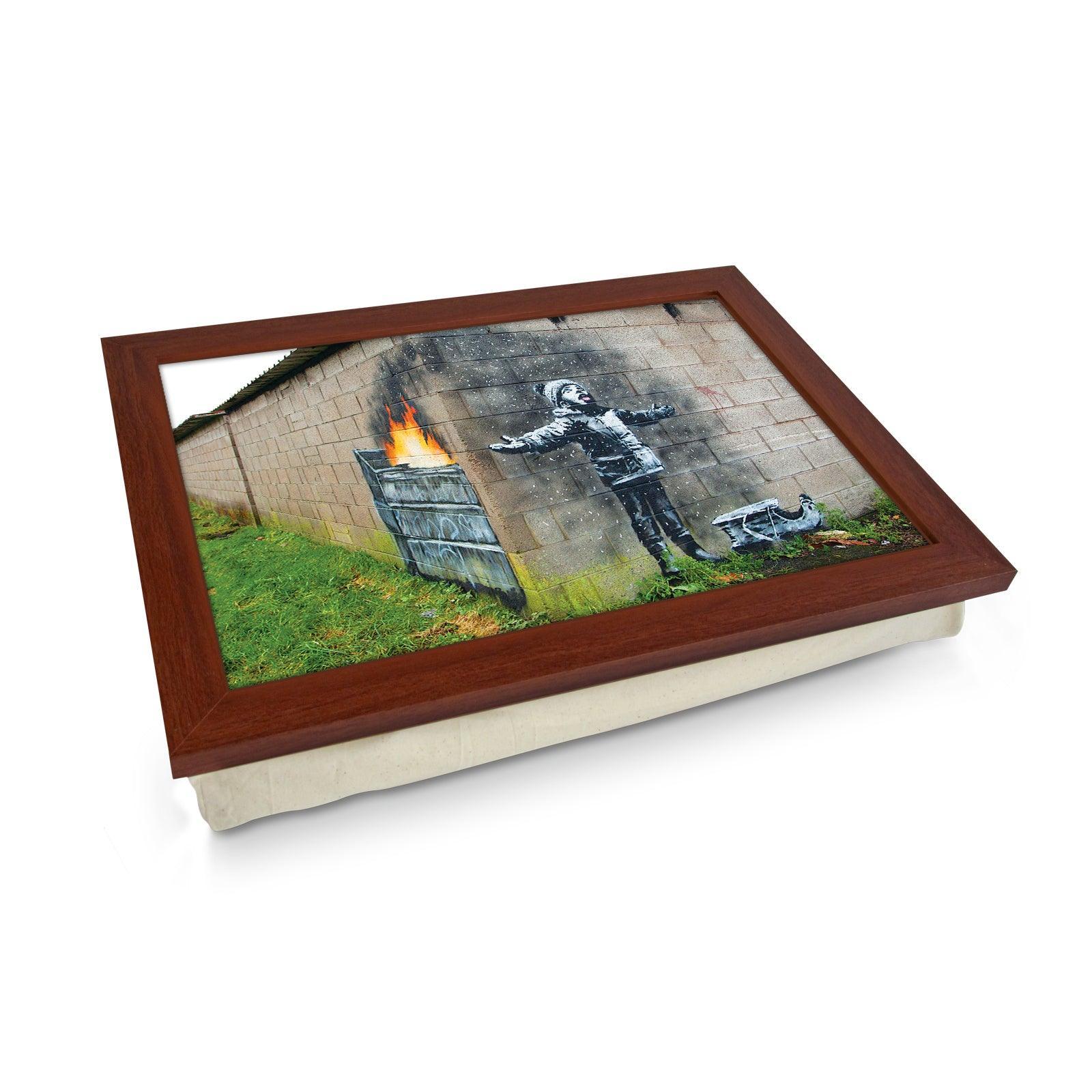 Banksy Season Greetings Lap Tray - L0760 Personalised Lap Trays