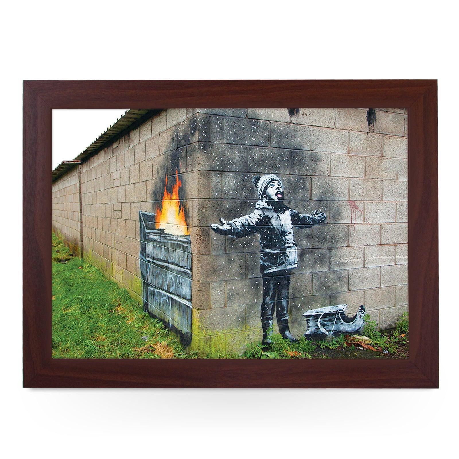 Banksy Season Greetings Lap Tray - L0760 Personalised Lap Trays