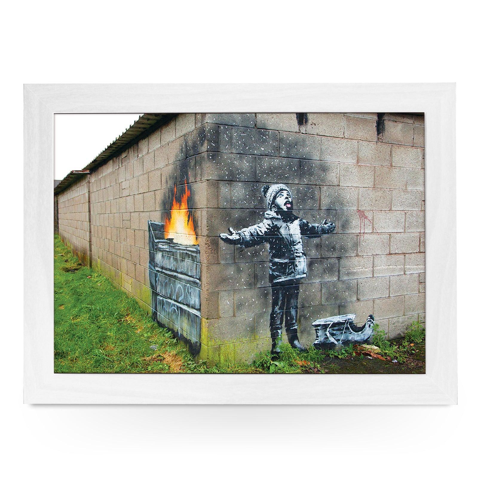 Banksy Season Greetings Lap Tray - L0760 Personalised Lap Trays
