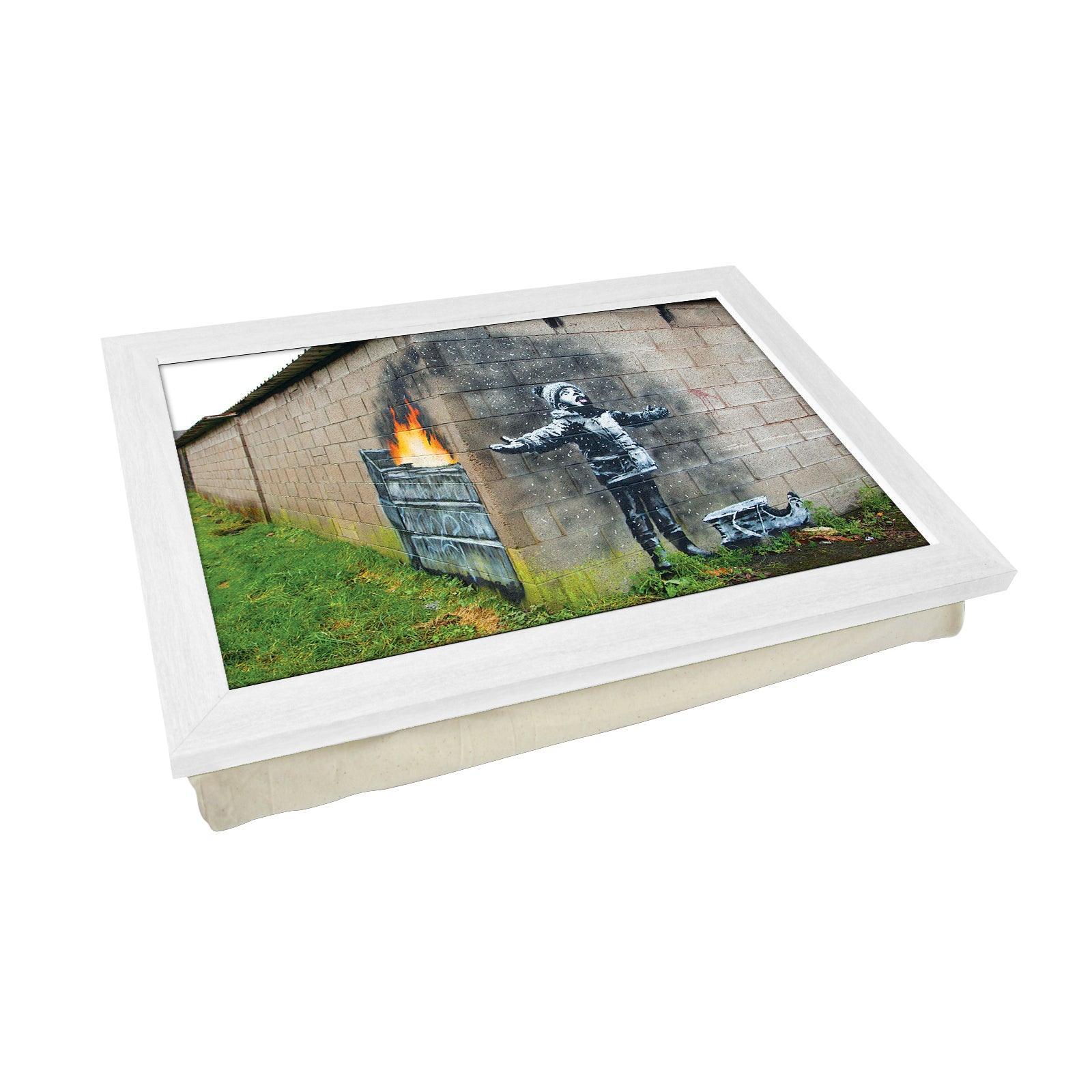 Banksy Season Greetings Lap Tray - L0760 Personalised Lap Trays