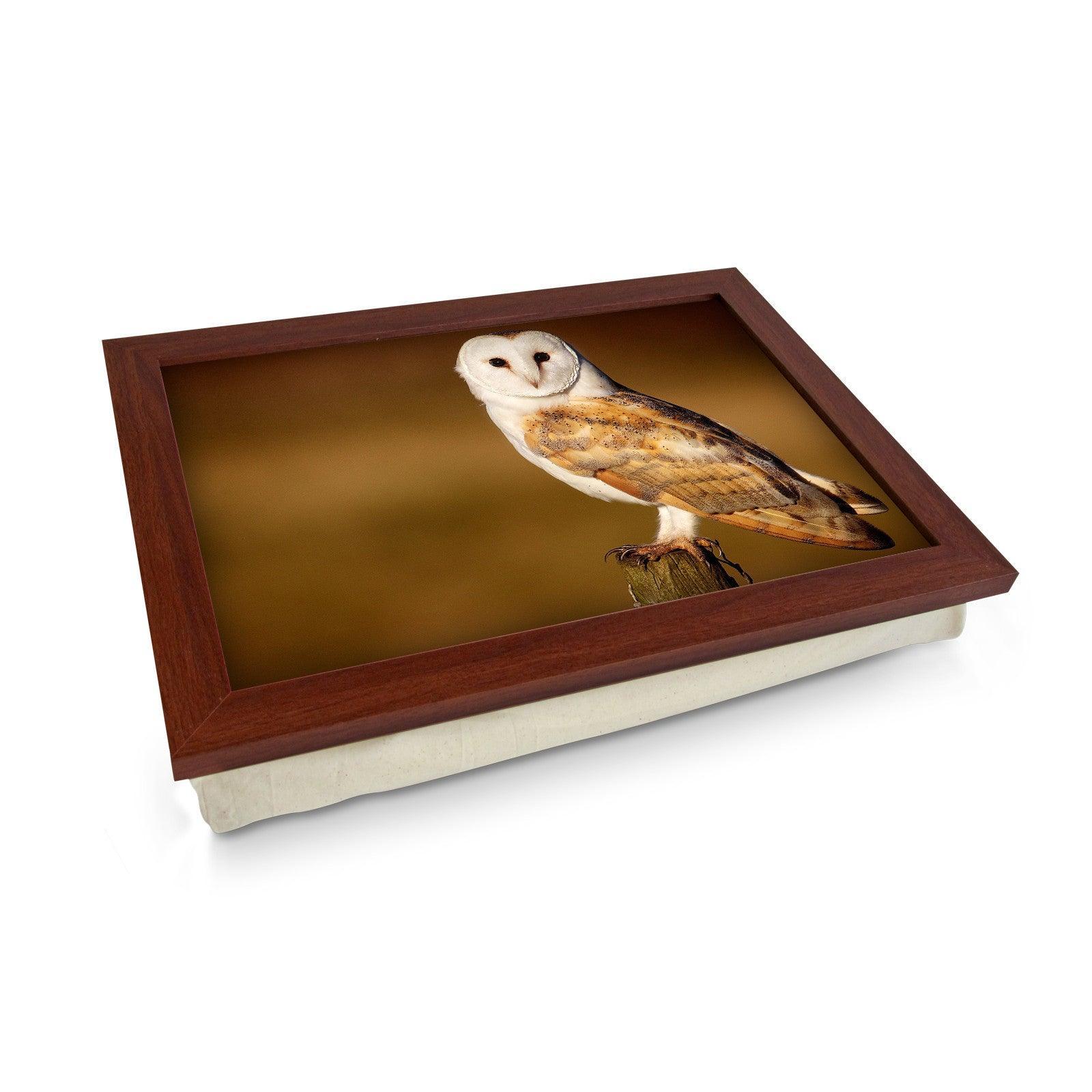 Barn Owl Lap Tray - L0421 Personalised Lap Trays