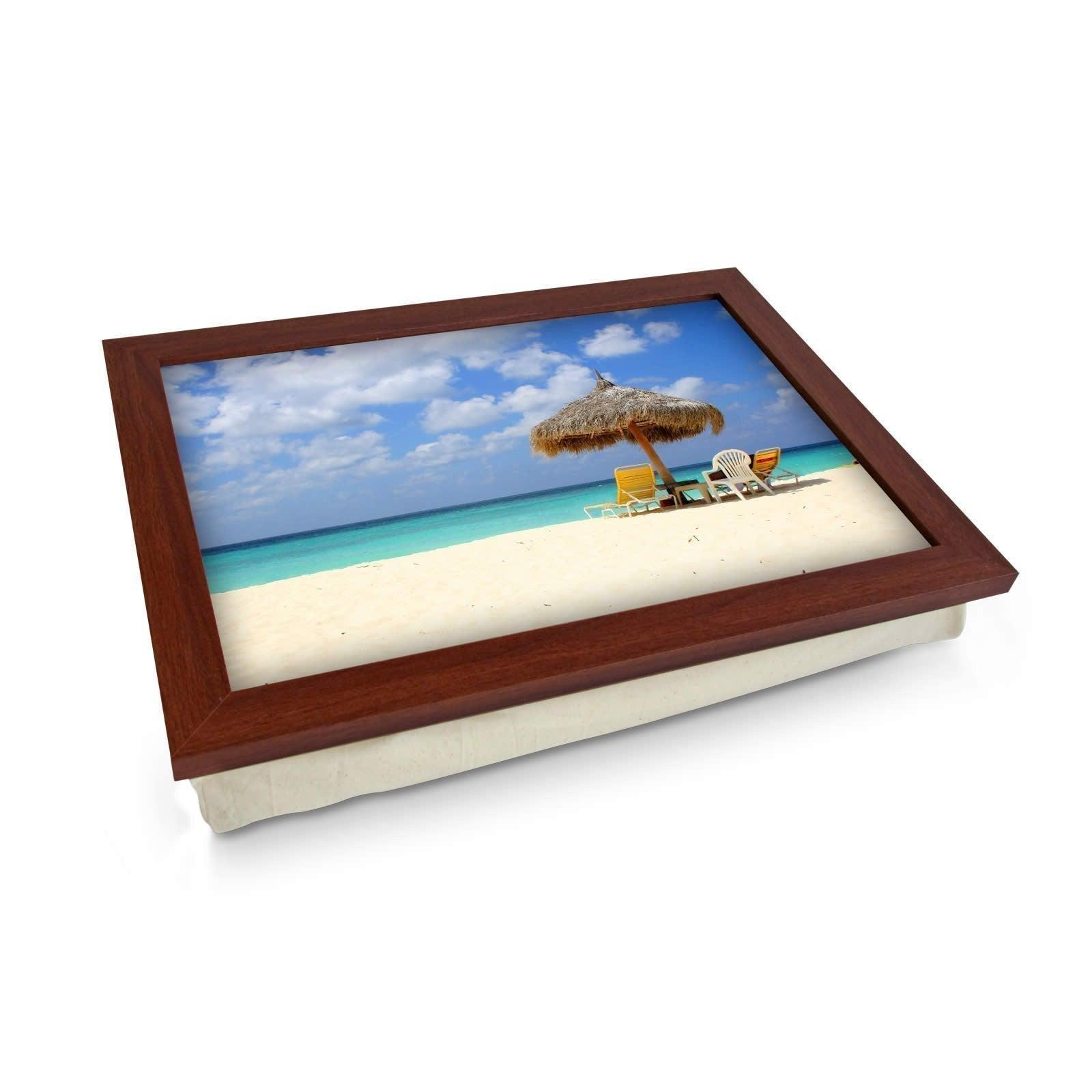 Beach Shade Lap Tray - L0157 Personalised Lap Trays