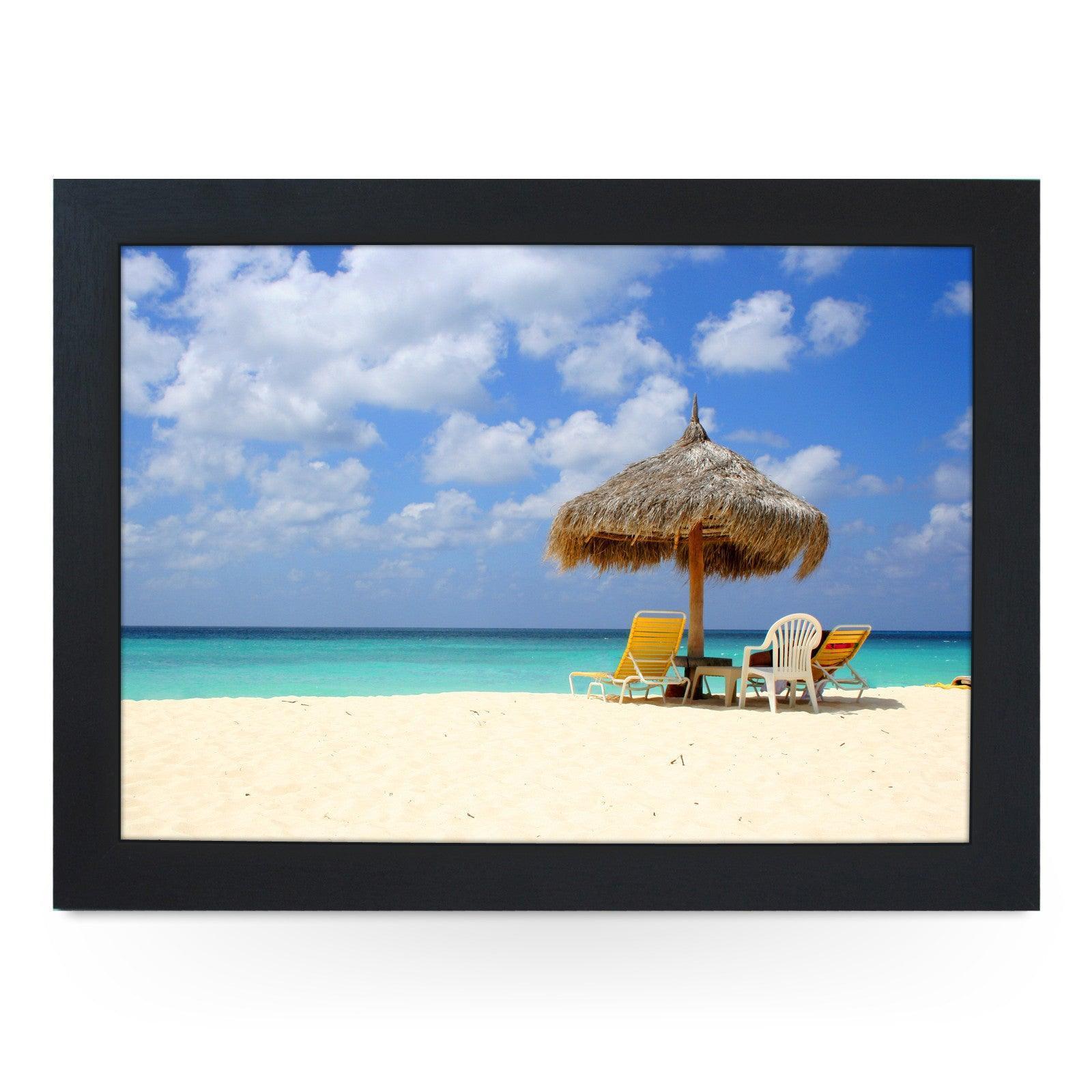 Beach Shade Lap Tray - L0157 Personalised Lap Trays