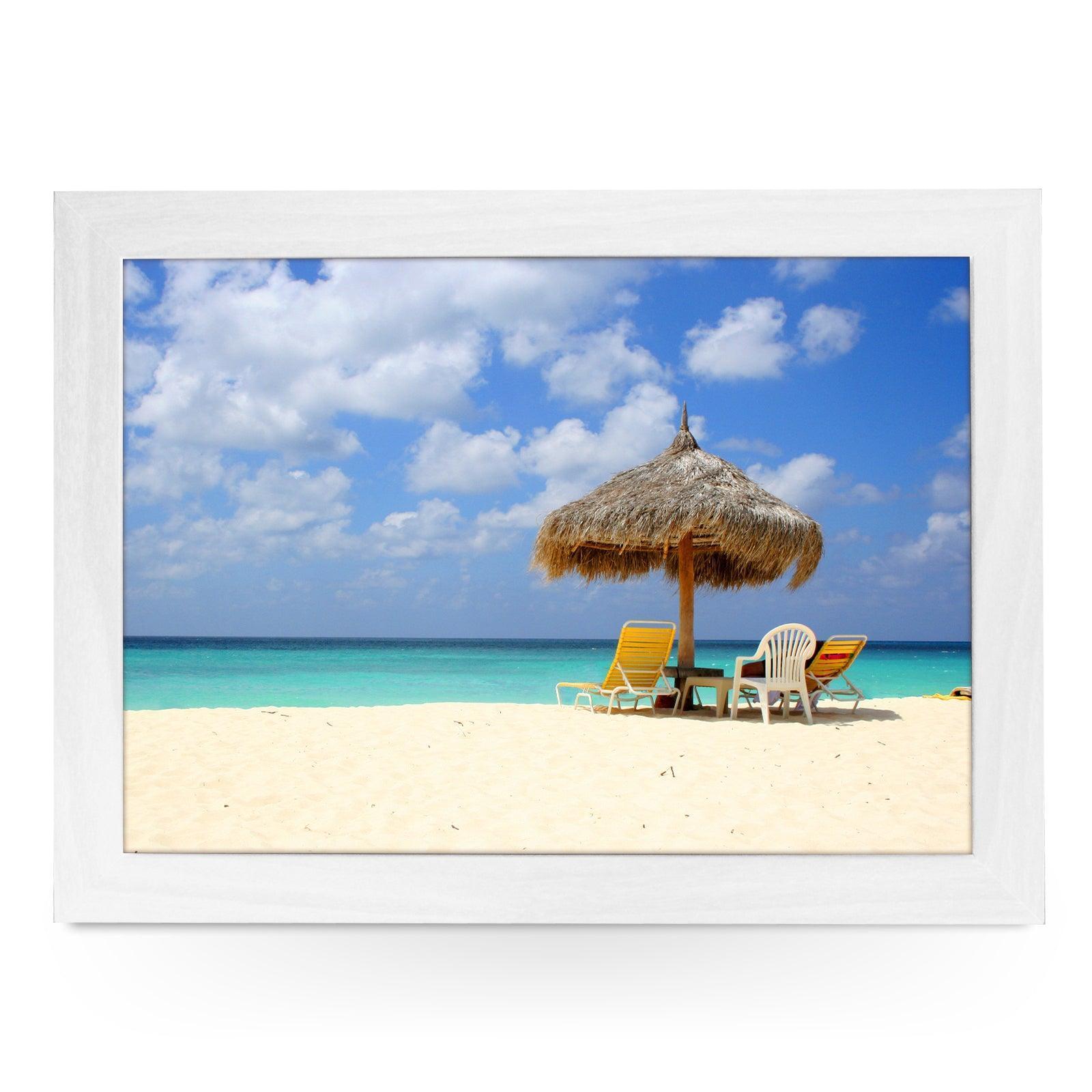 Beach Shade Lap Tray - L0157 Personalised Lap Trays