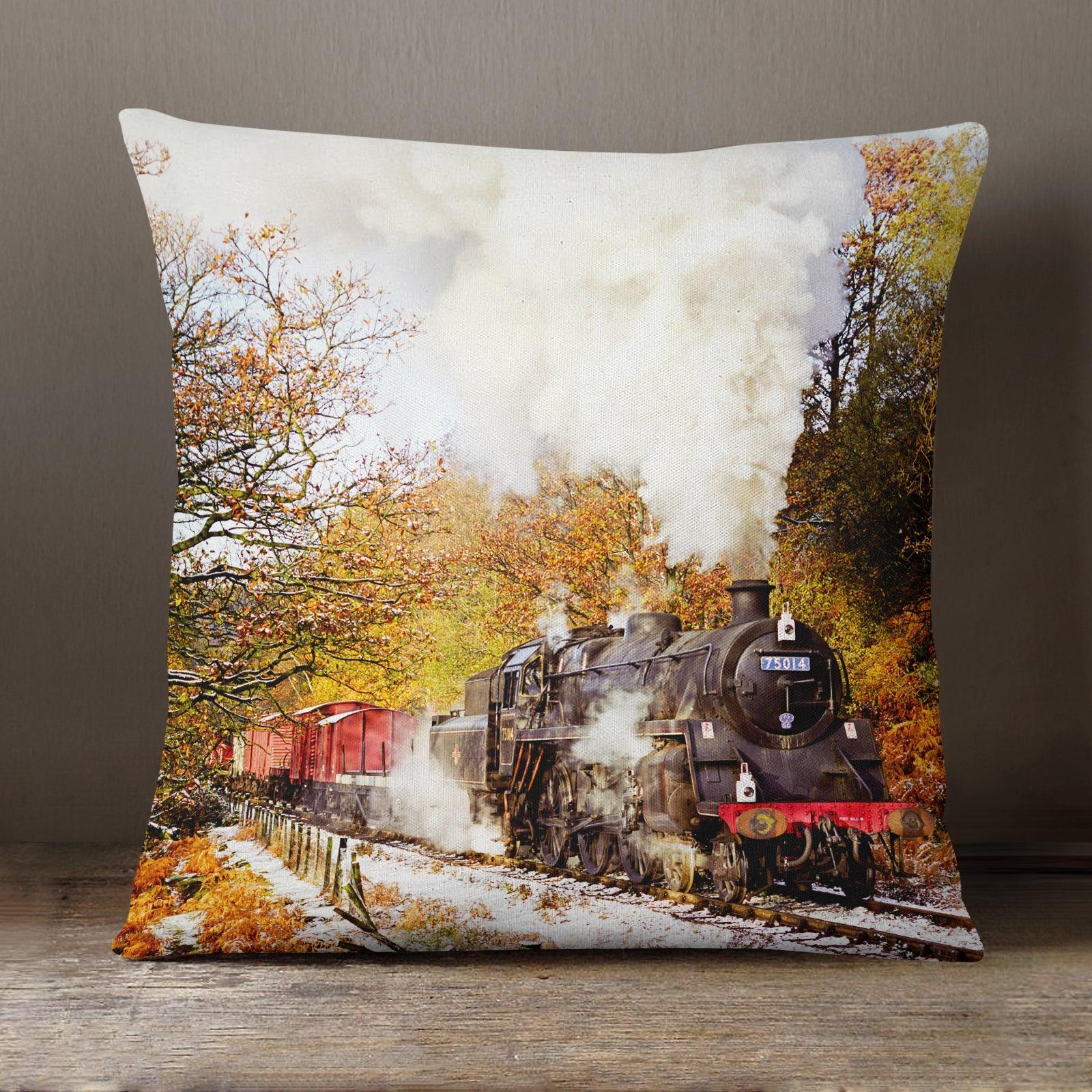 Beck Hole, North York Moors Railway  - 40 x 40 cm Cushion (JFS00034) Yoosh
