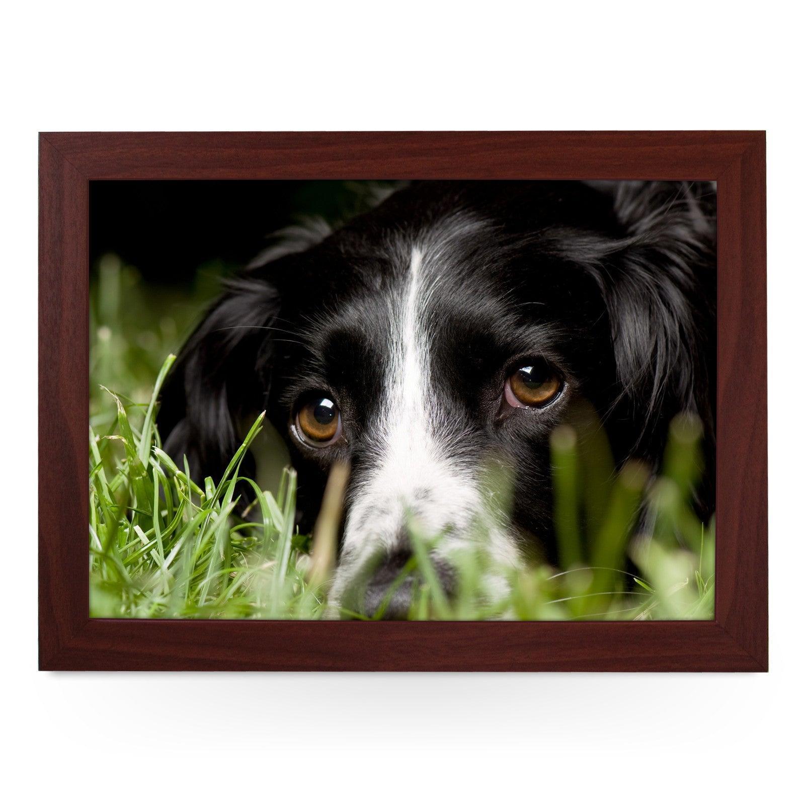 Black Cocker Spaniel Dog Lap Tray - L0584 Personalised Lap Trays