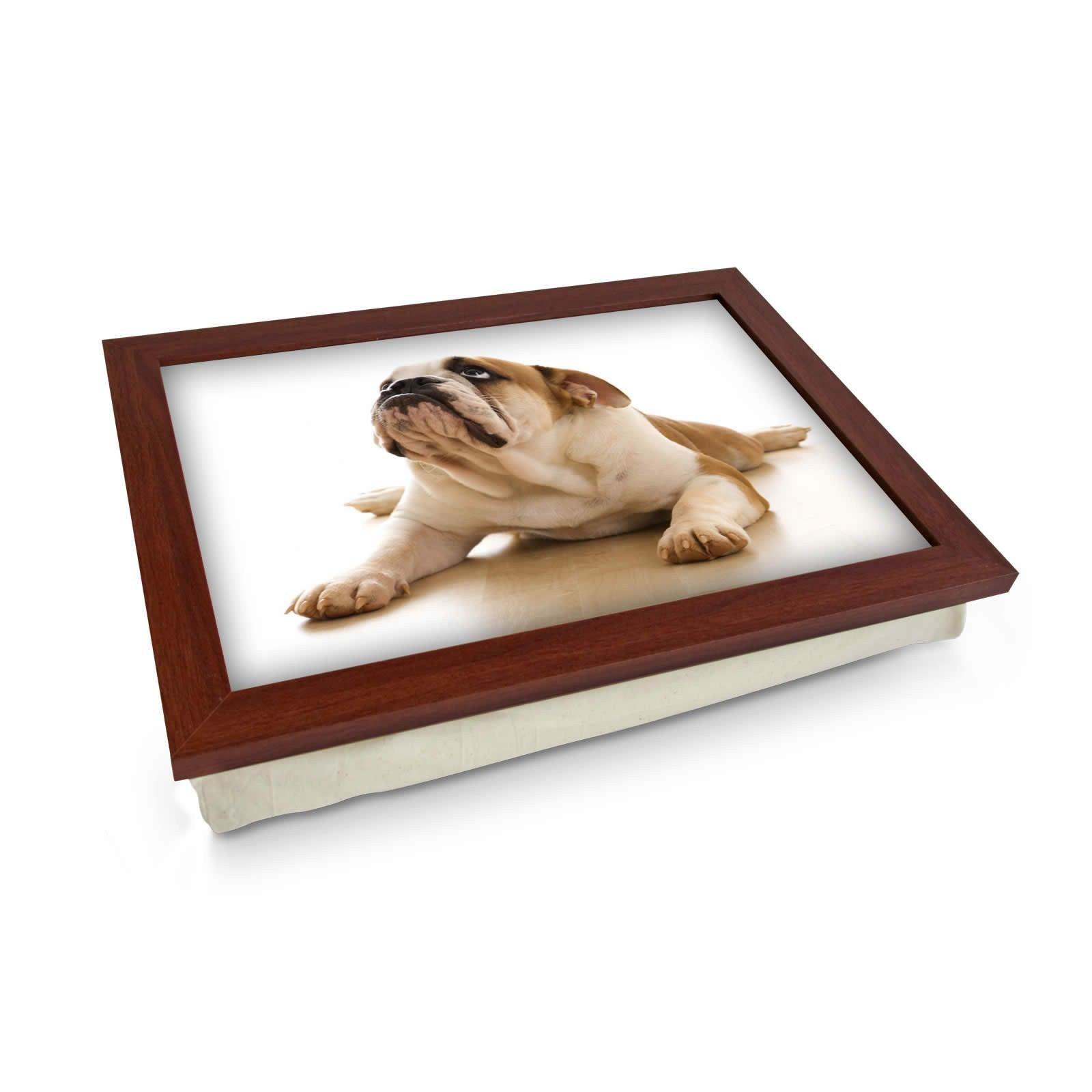 British Bull Dog Lap Tray - L0097 Personalised Lap Trays