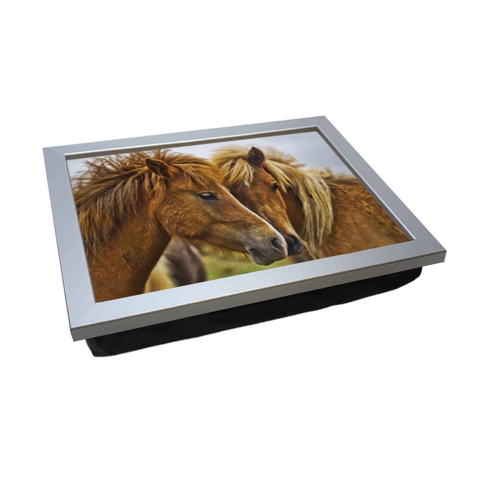 Brown Horses Lap Tray - L030 - Yoosh