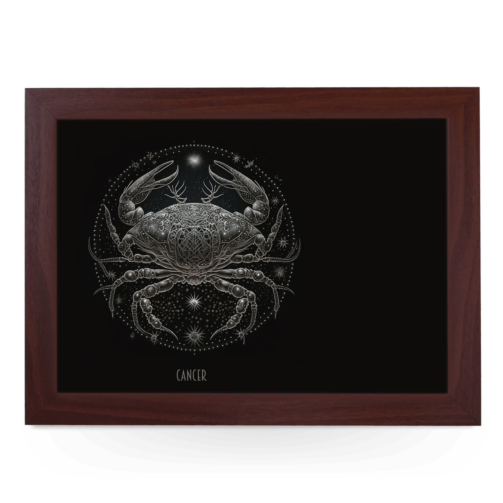 Cancer Star Sign Lap Tray - L1054 - Cushioned Lap Trays by Yoosh
