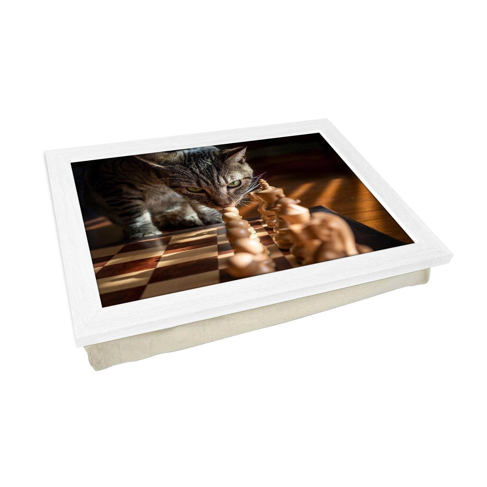 Chess Cat Lap Tray - L878 Personalised Lap Trays