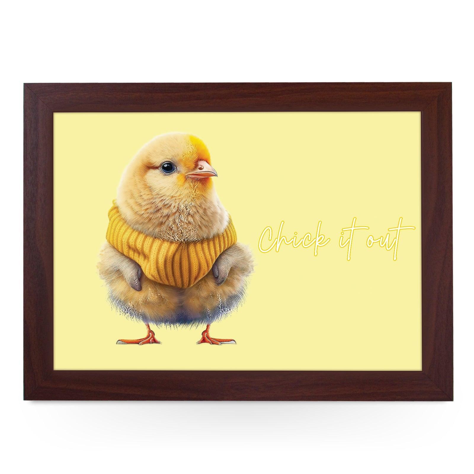 Chick It Out Lap Tray - L1106 - Cushioned Lap Trays by Yoosh