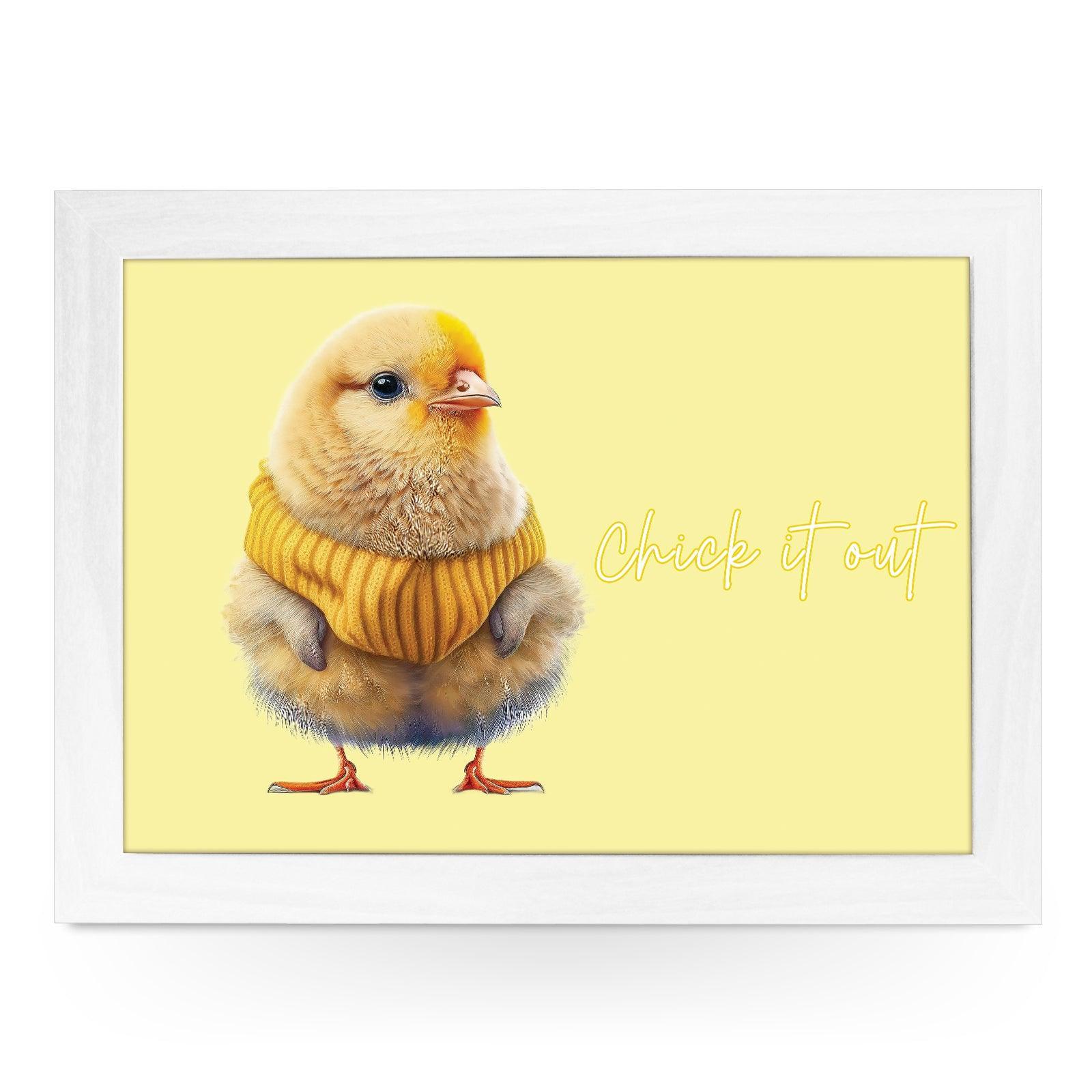 Chick It Out Lap Tray - L1106 - Cushioned Lap Trays by Yoosh