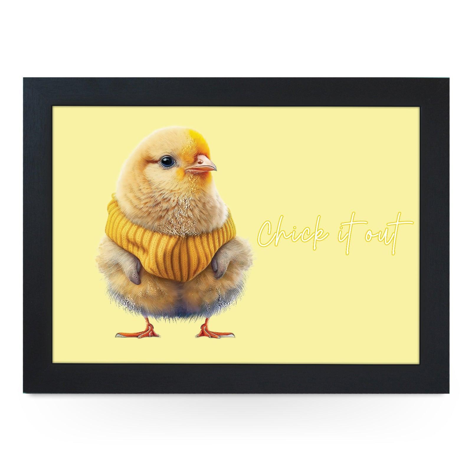 Chick It Out Lap Tray - L1106 - Cushioned Lap Trays by Yoosh