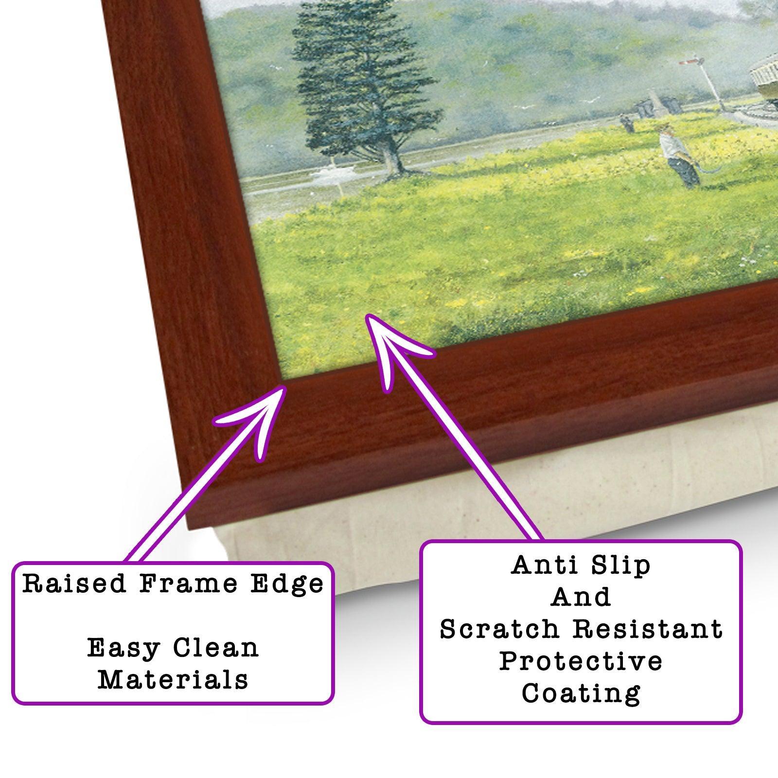 Clear Mountain Lake Lap Tray - L0148 Personalised Lap Trays