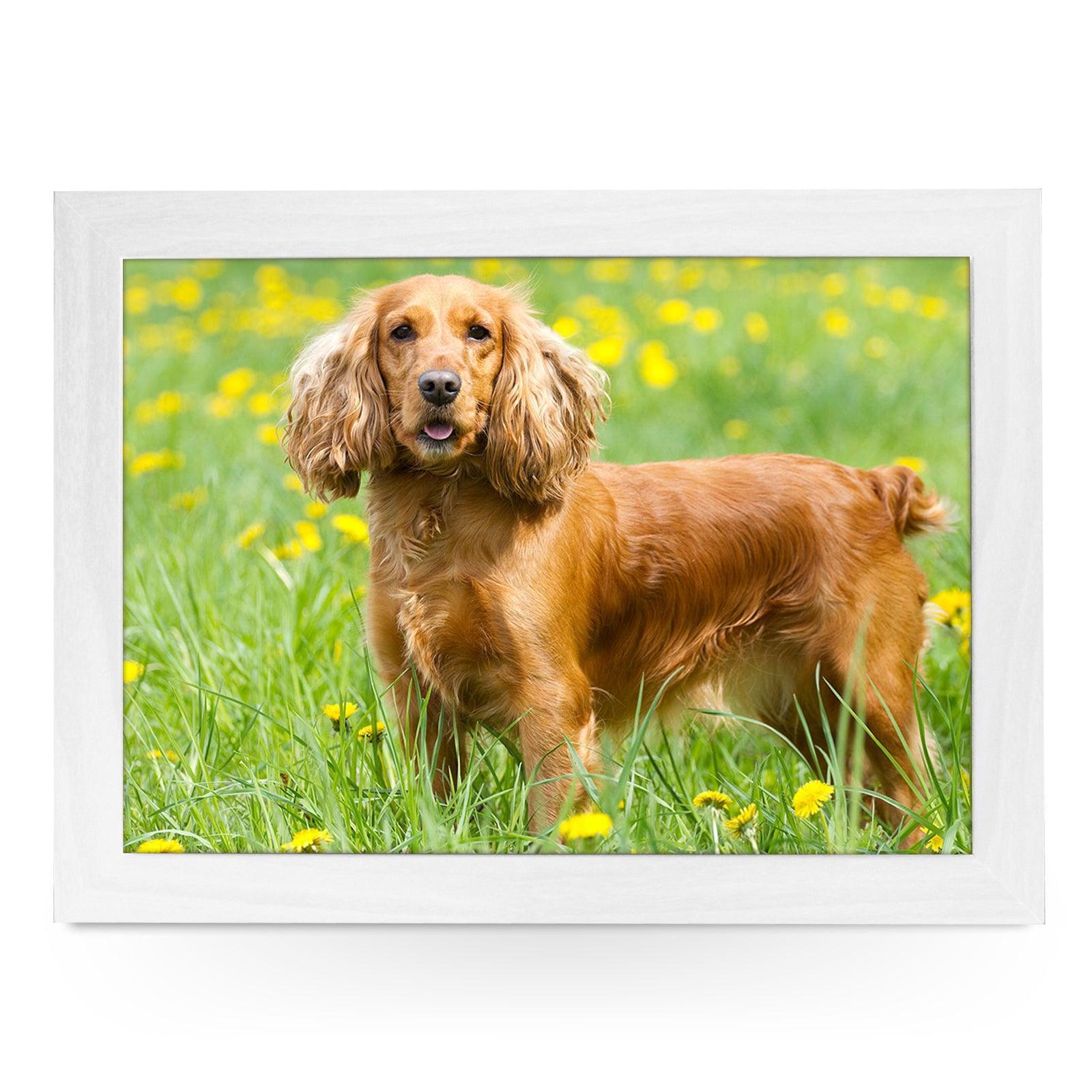 Cocker Spaniel Dog Lap Tray - L0582 Personalised Lap Trays