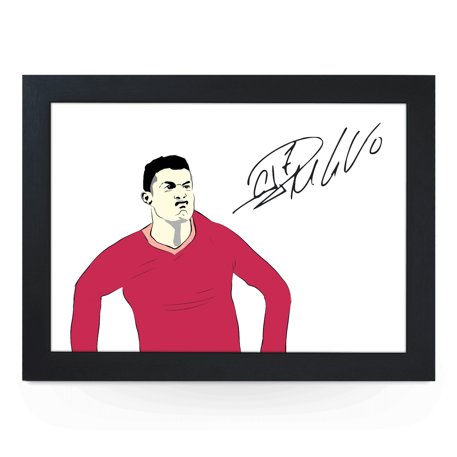 Cristiano Ronaldo Printed Signature Football Lap Tray - L653 - Cushioned Lap Trays by Yoosh