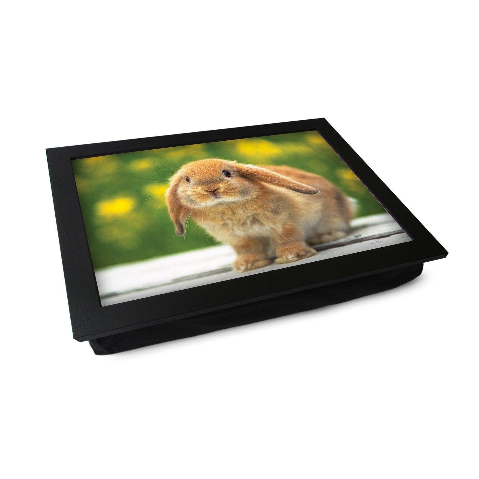 Cute Bunny Rabbit Lap Tray - L0480 Personalised Lap Trays