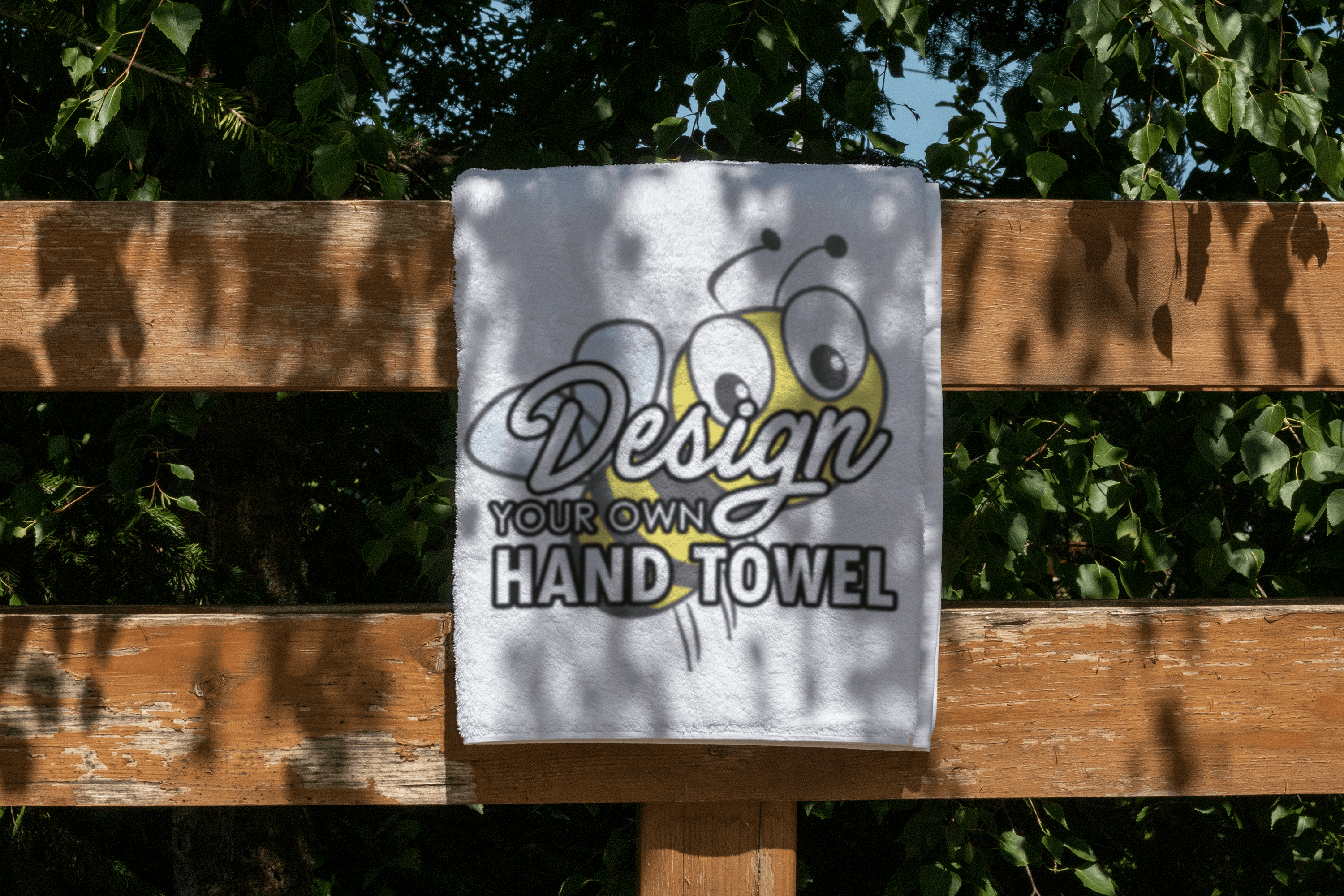 Design Your Own Hand Towel Cushioned Lap Trays by Yoosh