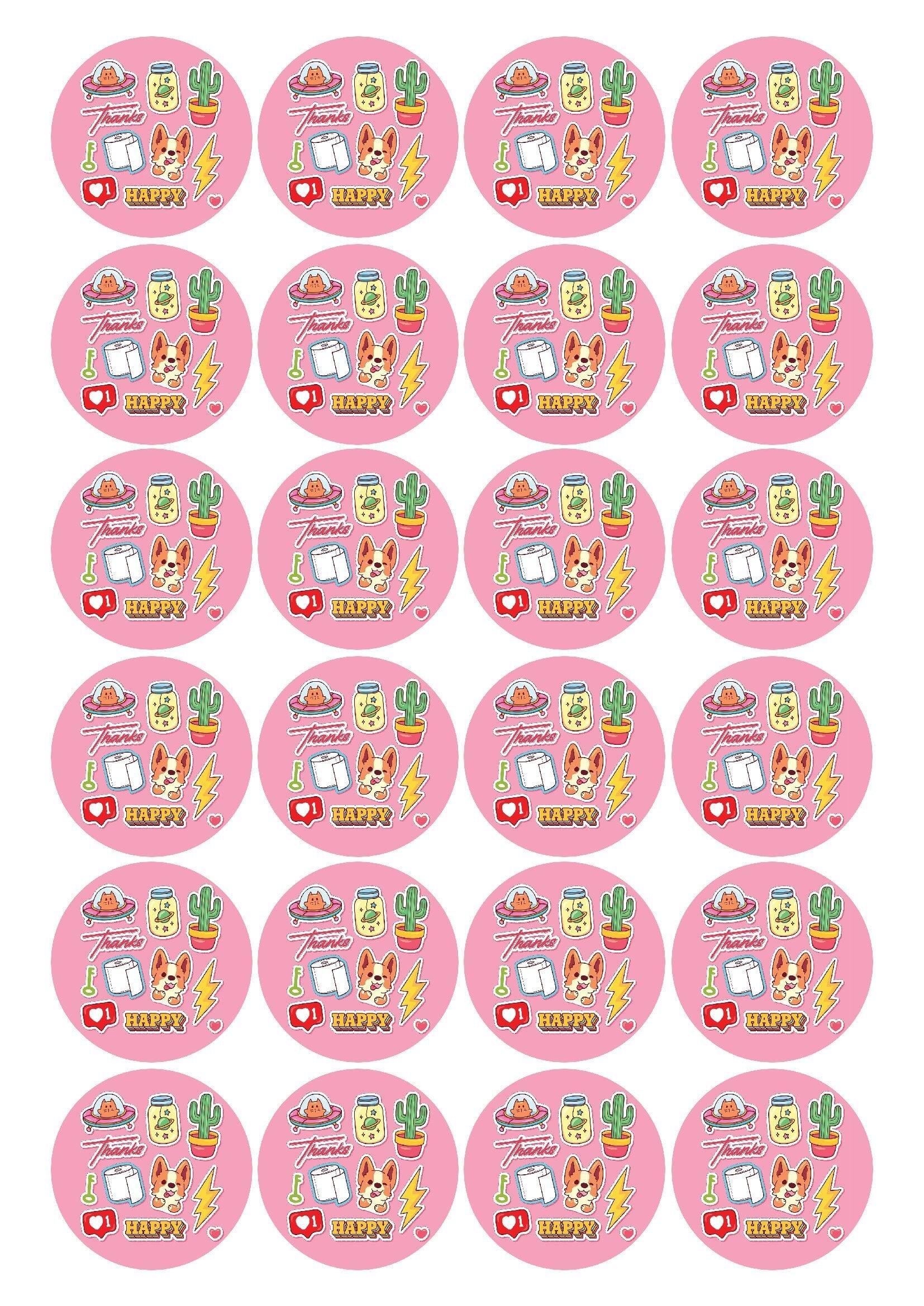 Design Your Own Sticker (Sheet Of 24) - Cushioned Lap Trays by Yoosh