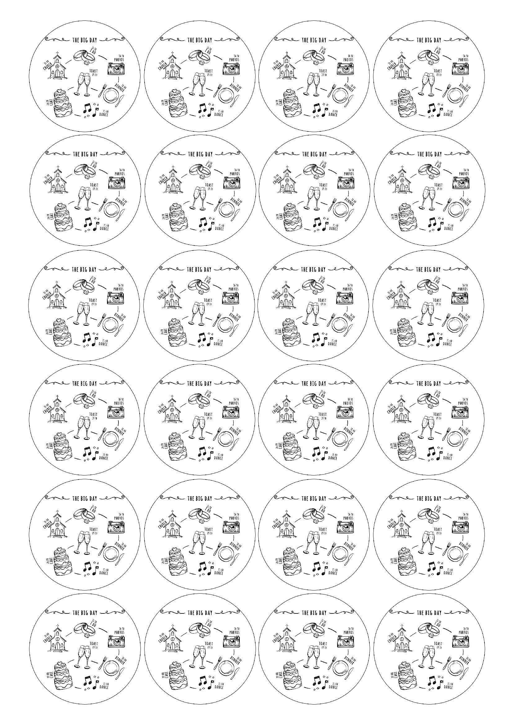 Design Your Own Sticker (Sheet Of 24) - Cushioned Lap Trays by Yoosh