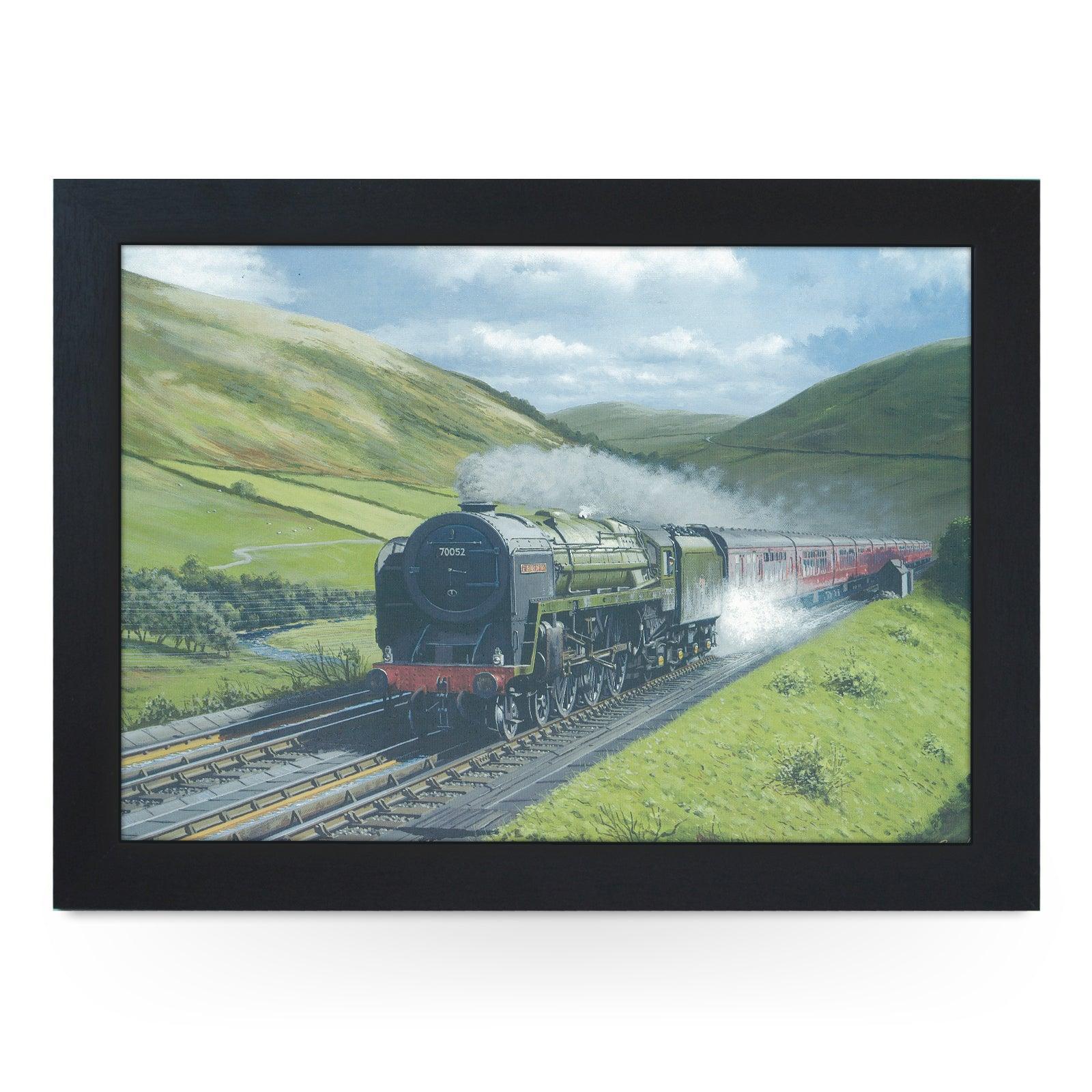 Dillicar Water Troughs Britannia 70052 Steam Train Lap Tray - L0902 Personalised Lap Trays