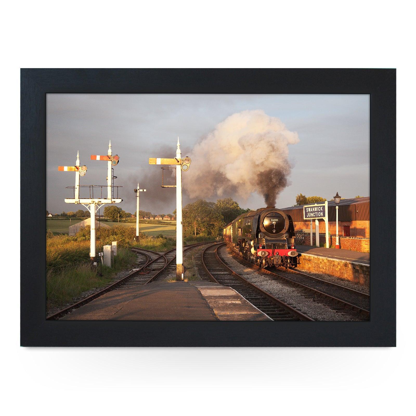 Duchess of Sutherland at Swanwick Train Lap Tray - JFS00004 Personalised Lap Trays