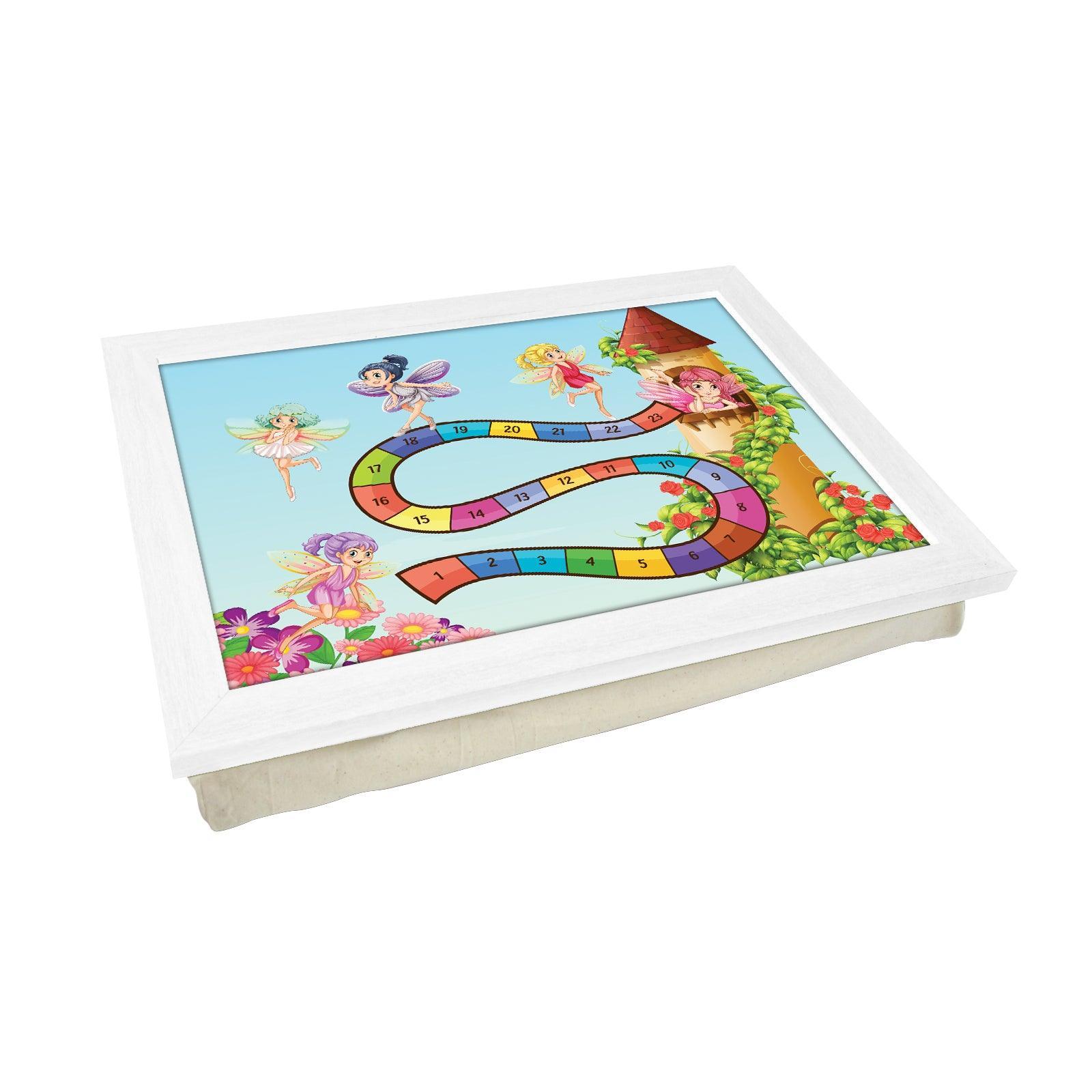 Fairy Castle Kids Game Lap Tray - L1042 - Cushioned Lap Trays by Yoosh