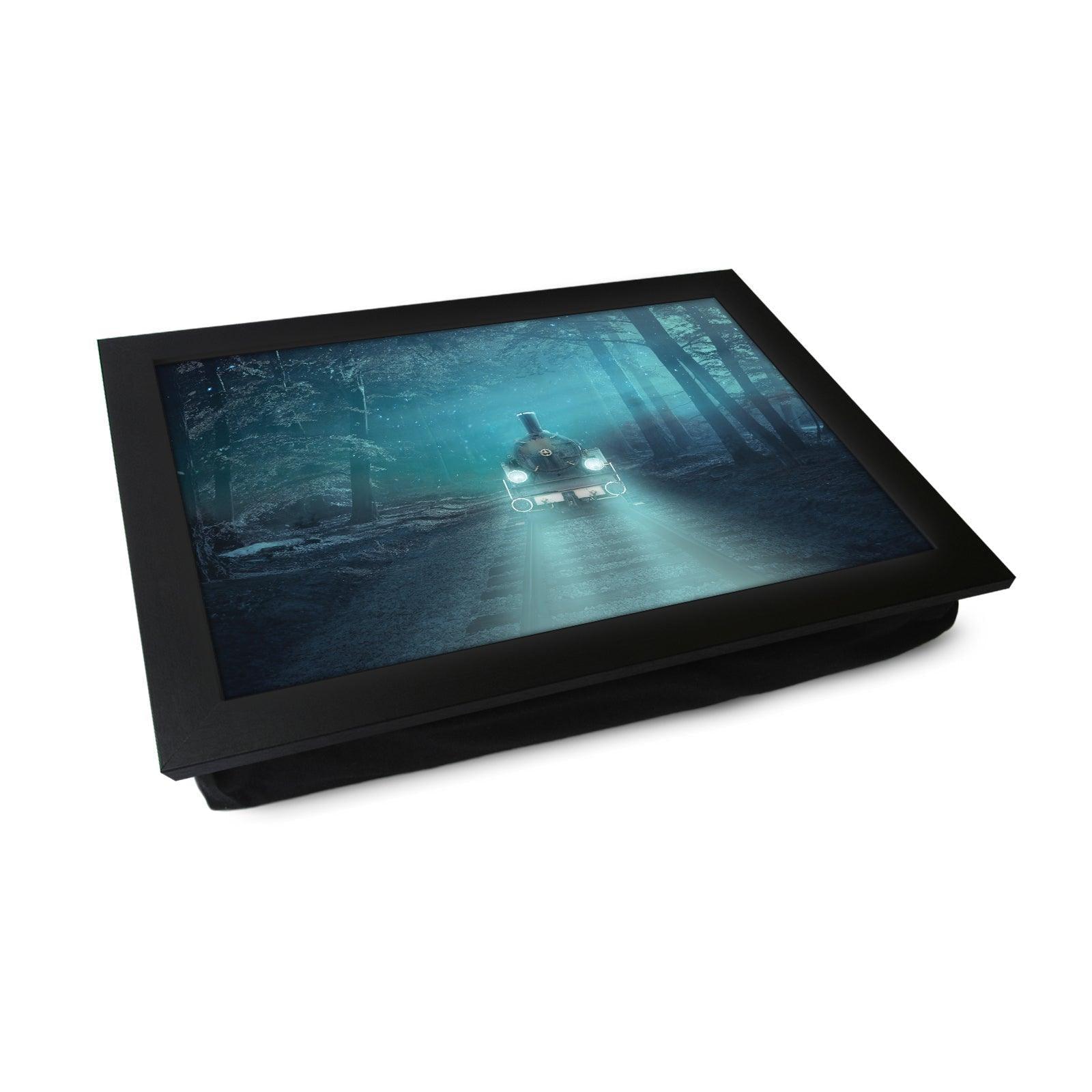 Fantasy Train in the Woods L811 Personalised Lap Trays