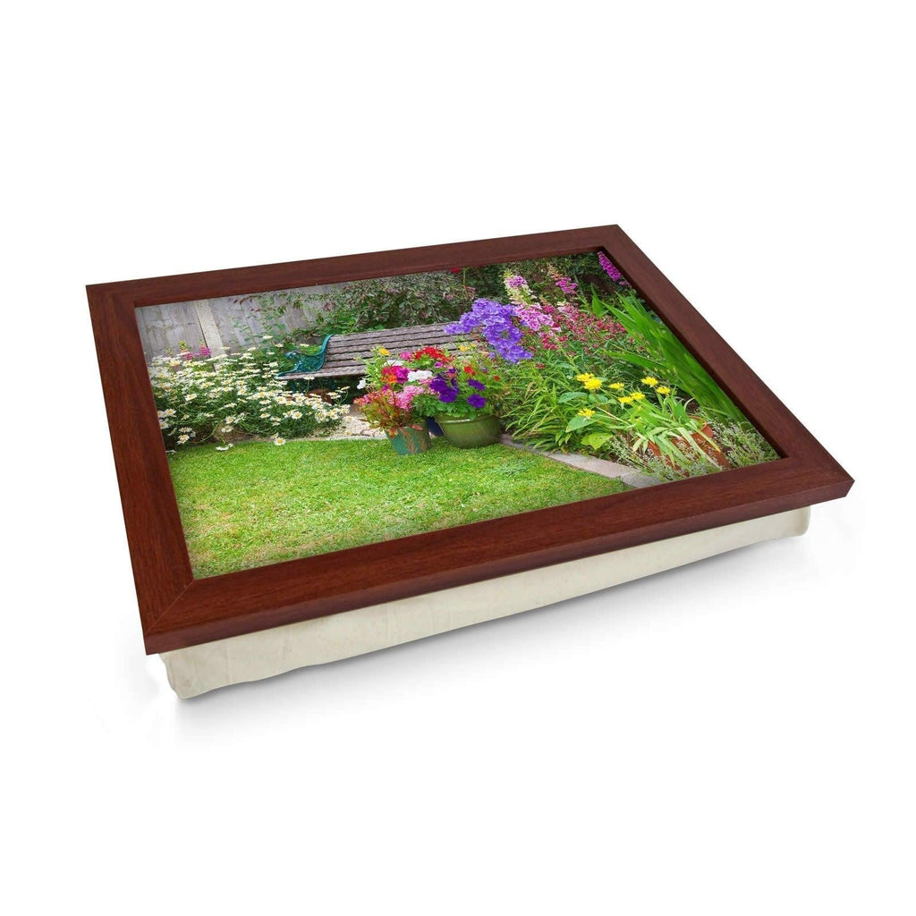 Garden Bench Lap Tray - L0228 Personalised Lap Trays