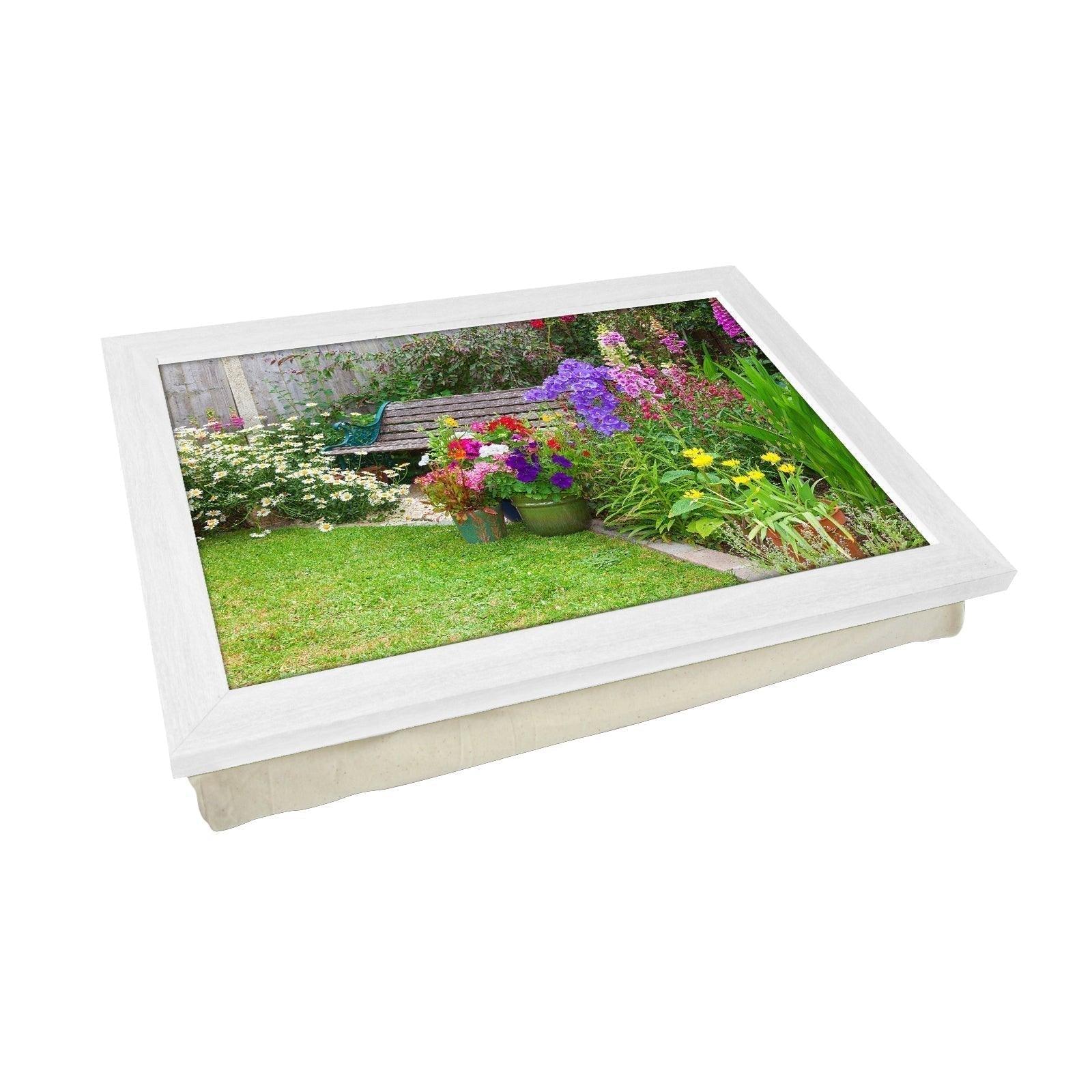 Garden Bench Lap Tray - L0228 Personalised Lap Trays